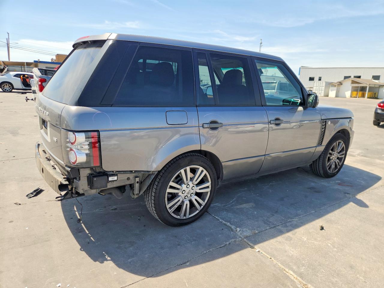 2011 Land Rover Range Rover Hse Luxury Gray vin: SALMF1D49BA330020