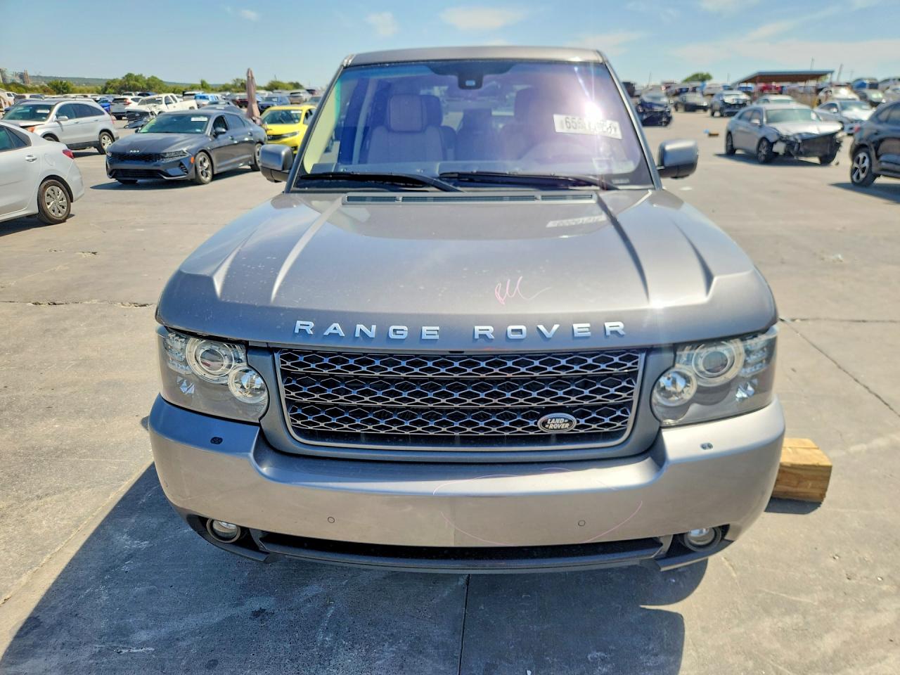 2011 Land Rover Range Rover Hse Luxury Gray vin: SALMF1D49BA330020