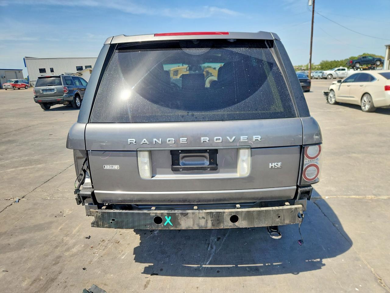 2011 Land Rover Range Rover Hse Luxury Gray vin: SALMF1D49BA330020