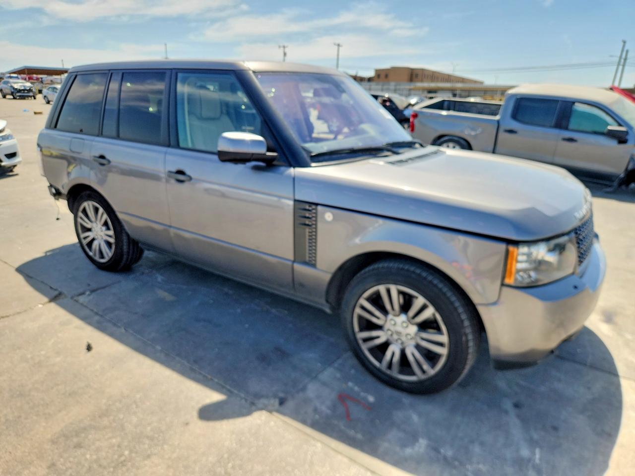 2011 Land Rover Range Rover Hse Luxury Gray vin: SALMF1D49BA330020