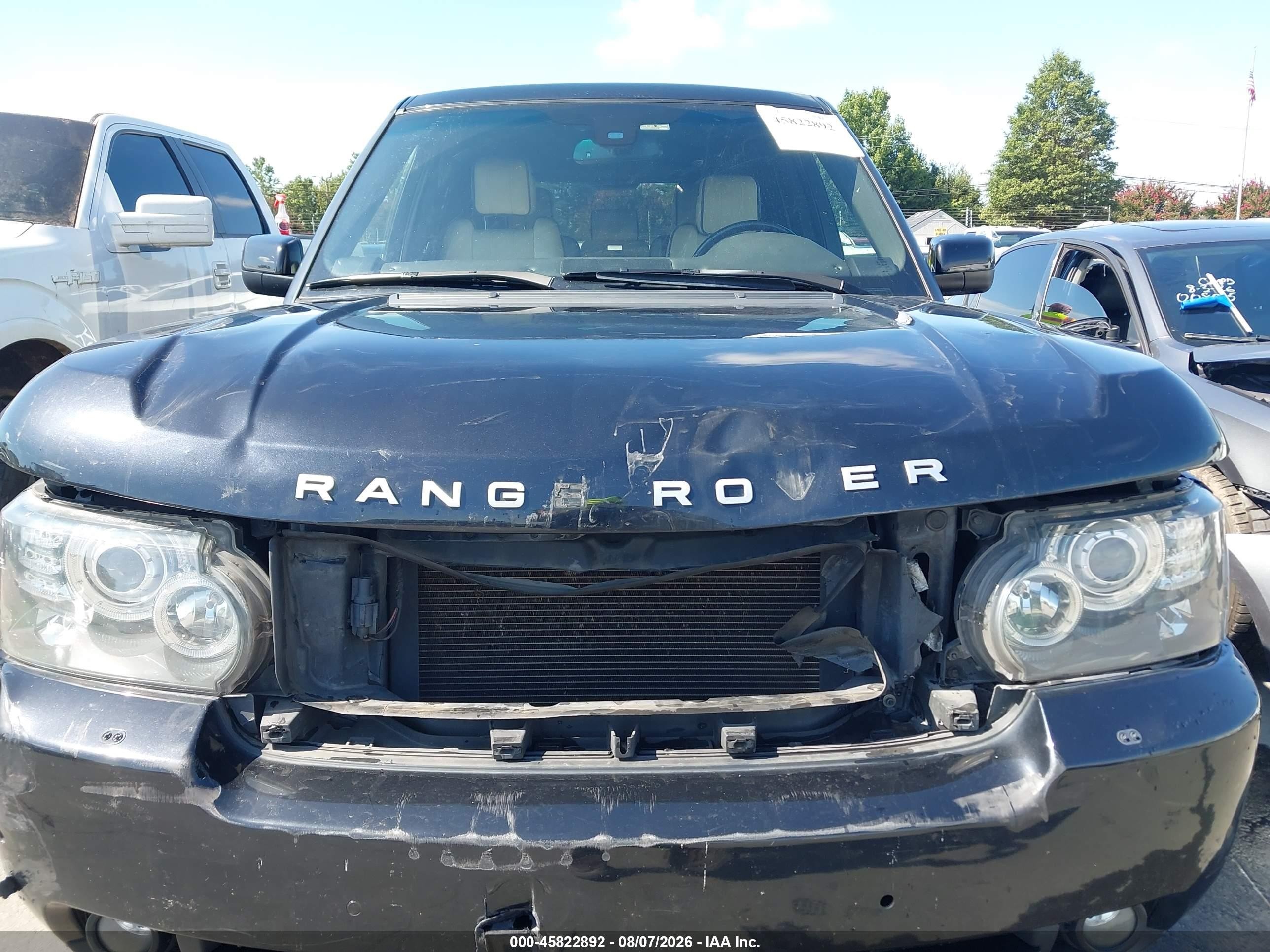 2011 Land Rover Range Rover Hse Black vin: SALMF1D49BA358237