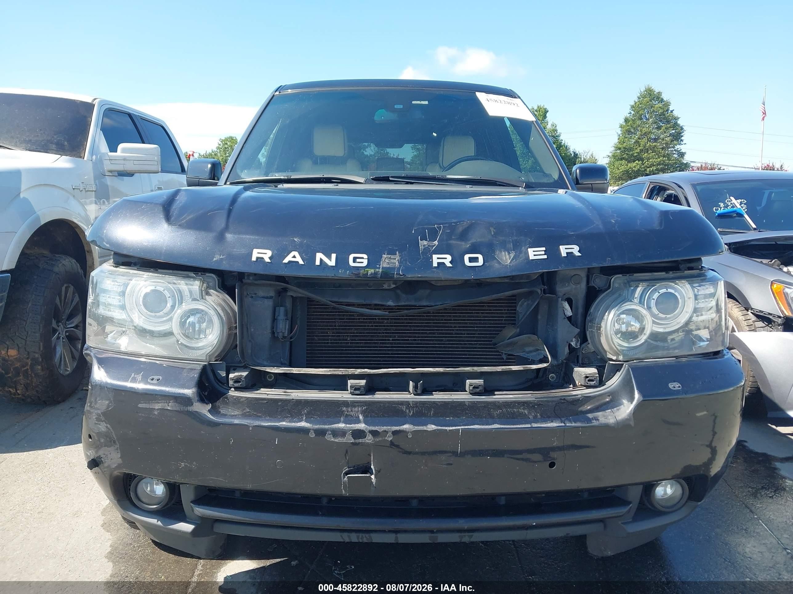 2011 Land Rover Range Rover Hse Black vin: SALMF1D49BA358237