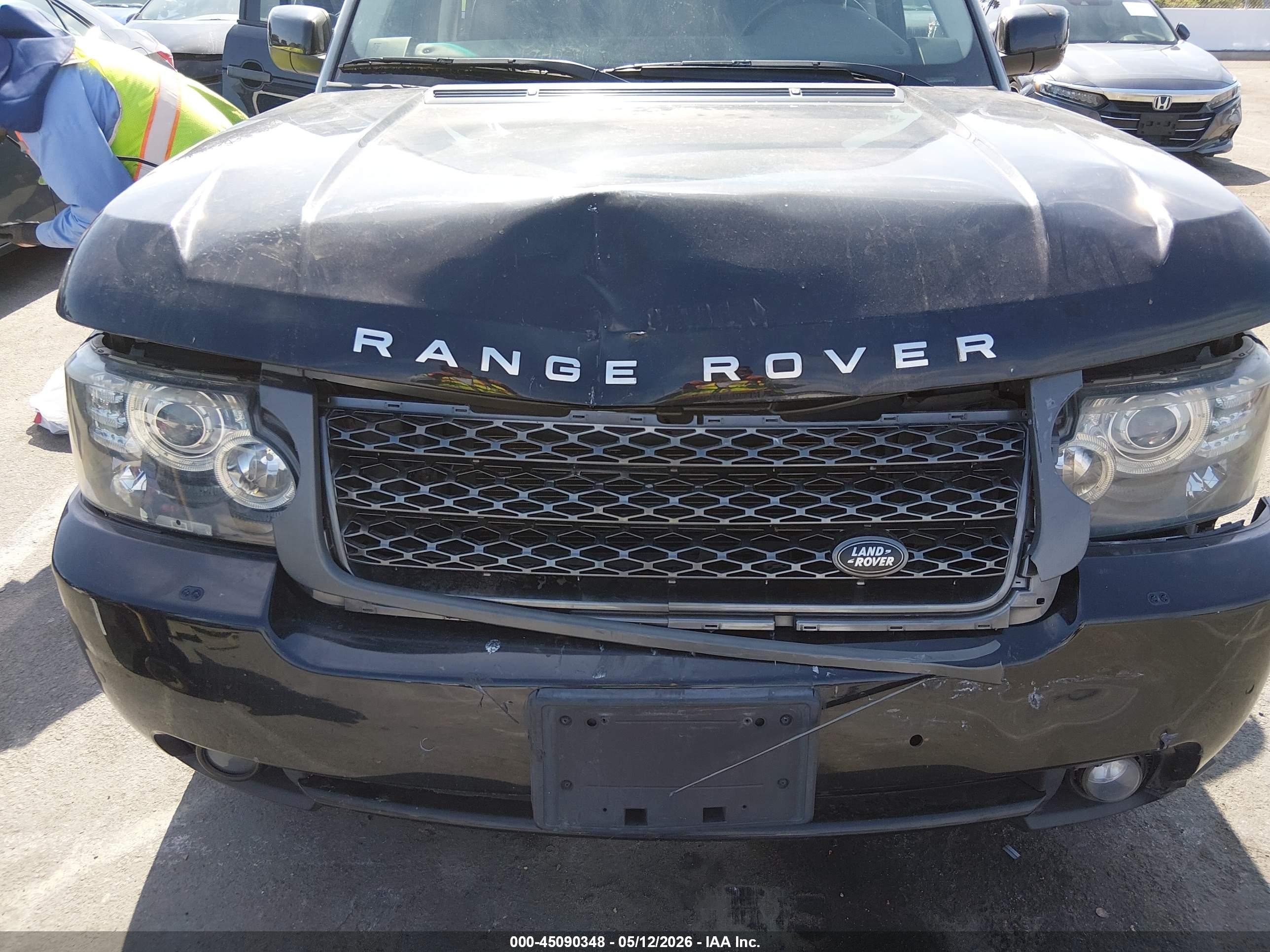 2011 Land Rover Range Rover Hse Black vin: SALMF1D49BA359811