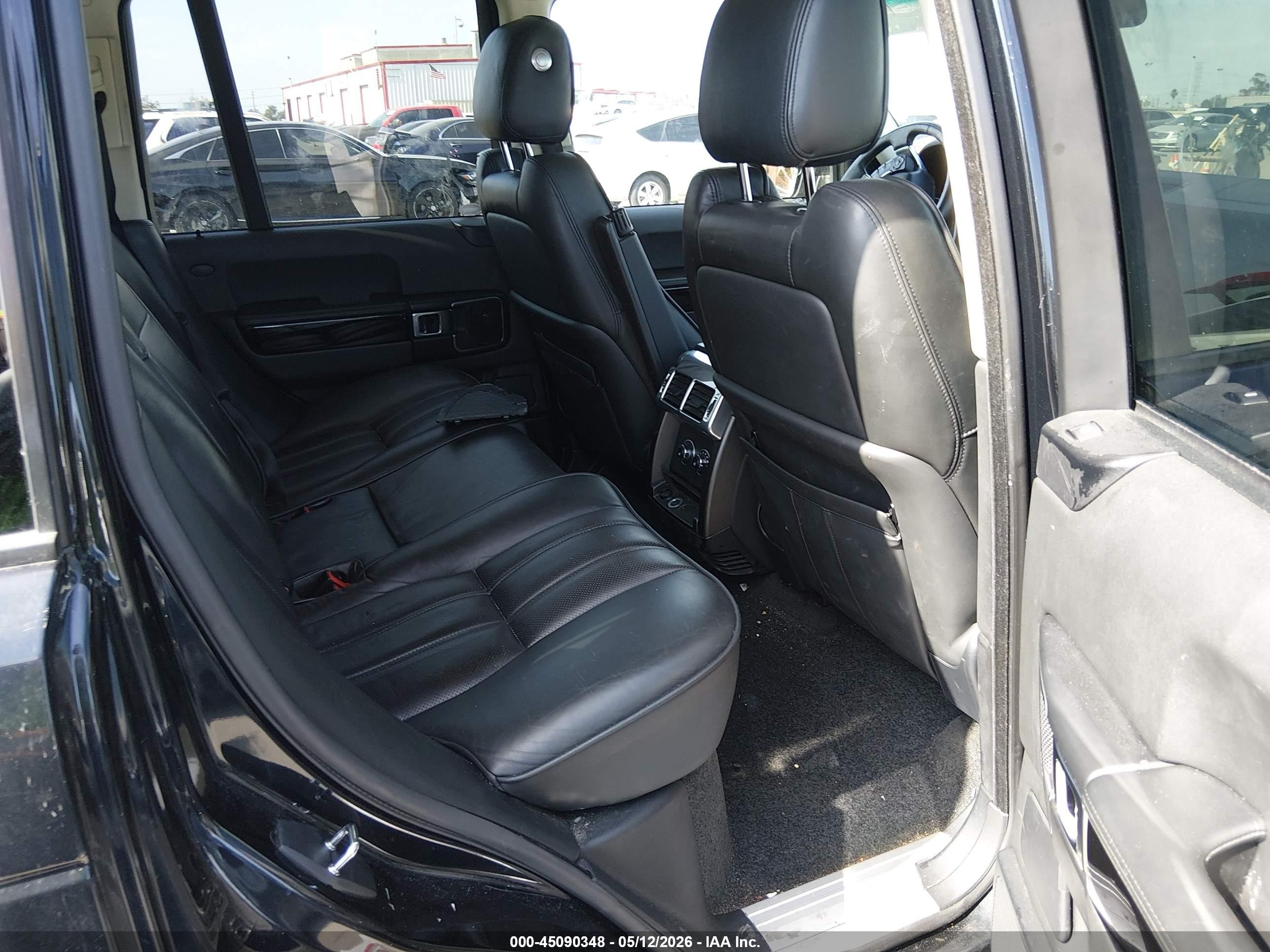 2011 Land Rover Range Rover Hse Black vin: SALMF1D49BA359811