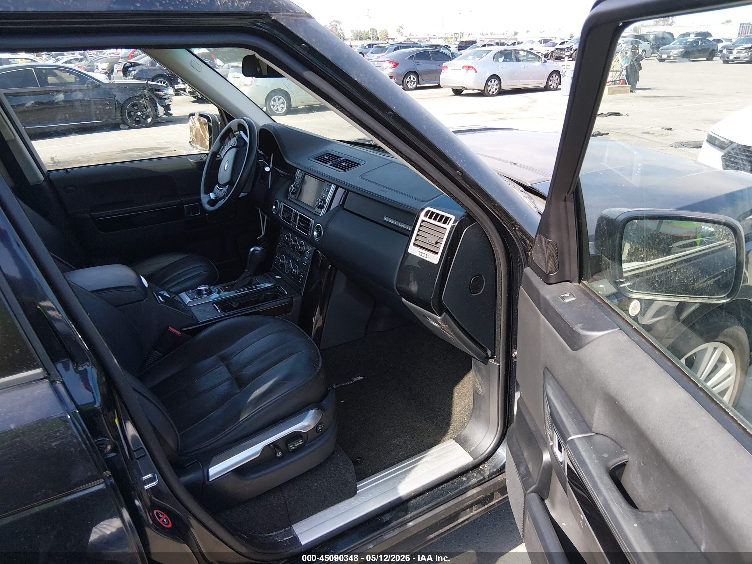 2011 Land Rover Range Rover Hse Black vin: SALMF1D49BA359811