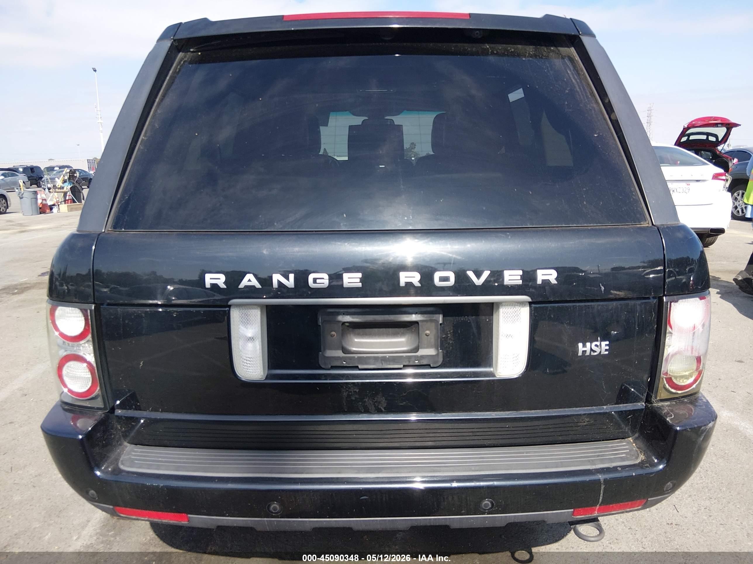2011 Land Rover Range Rover Hse Black vin: SALMF1D49BA359811