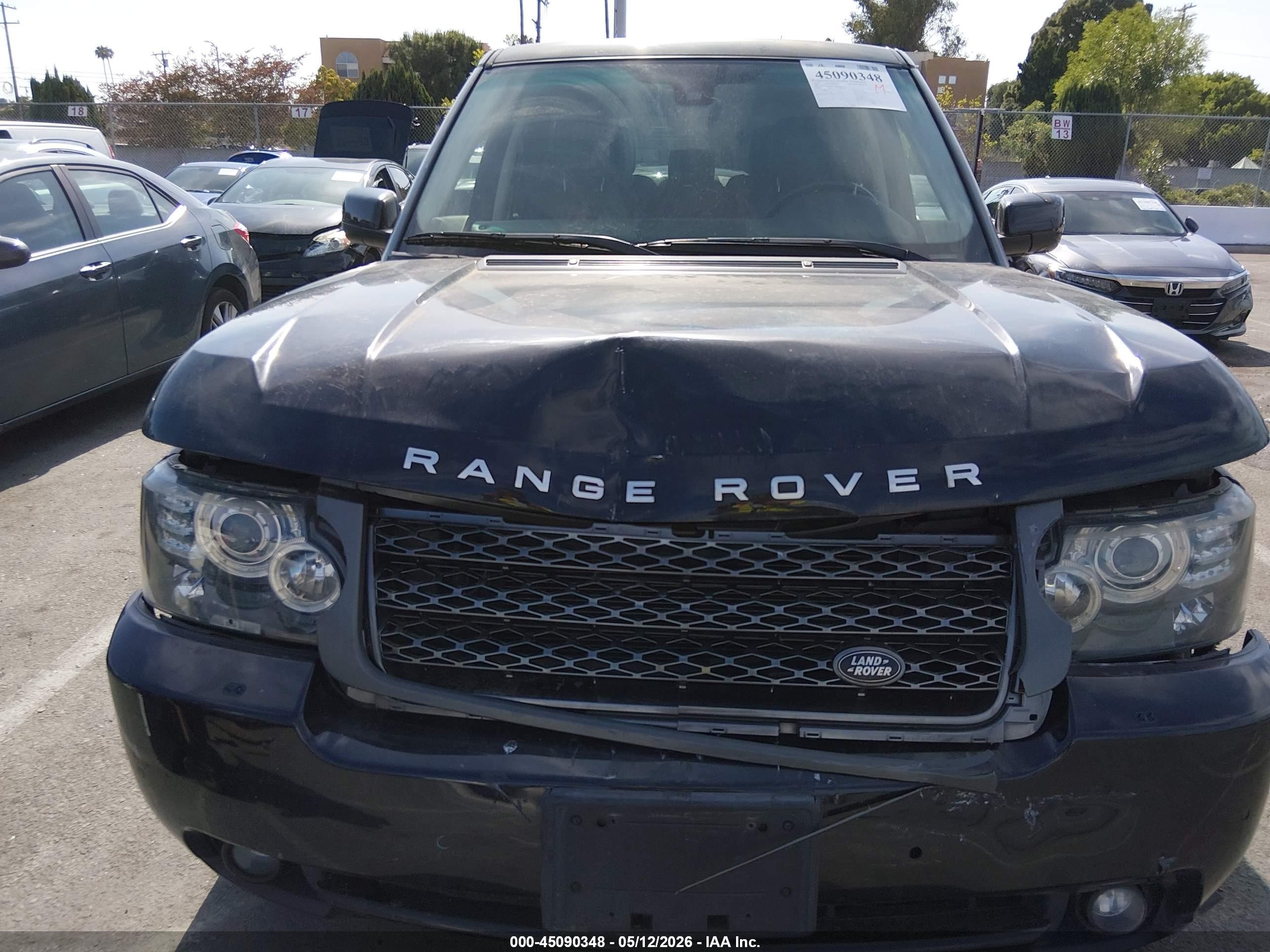 2011 Land Rover Range Rover Hse Black vin: SALMF1D49BA359811