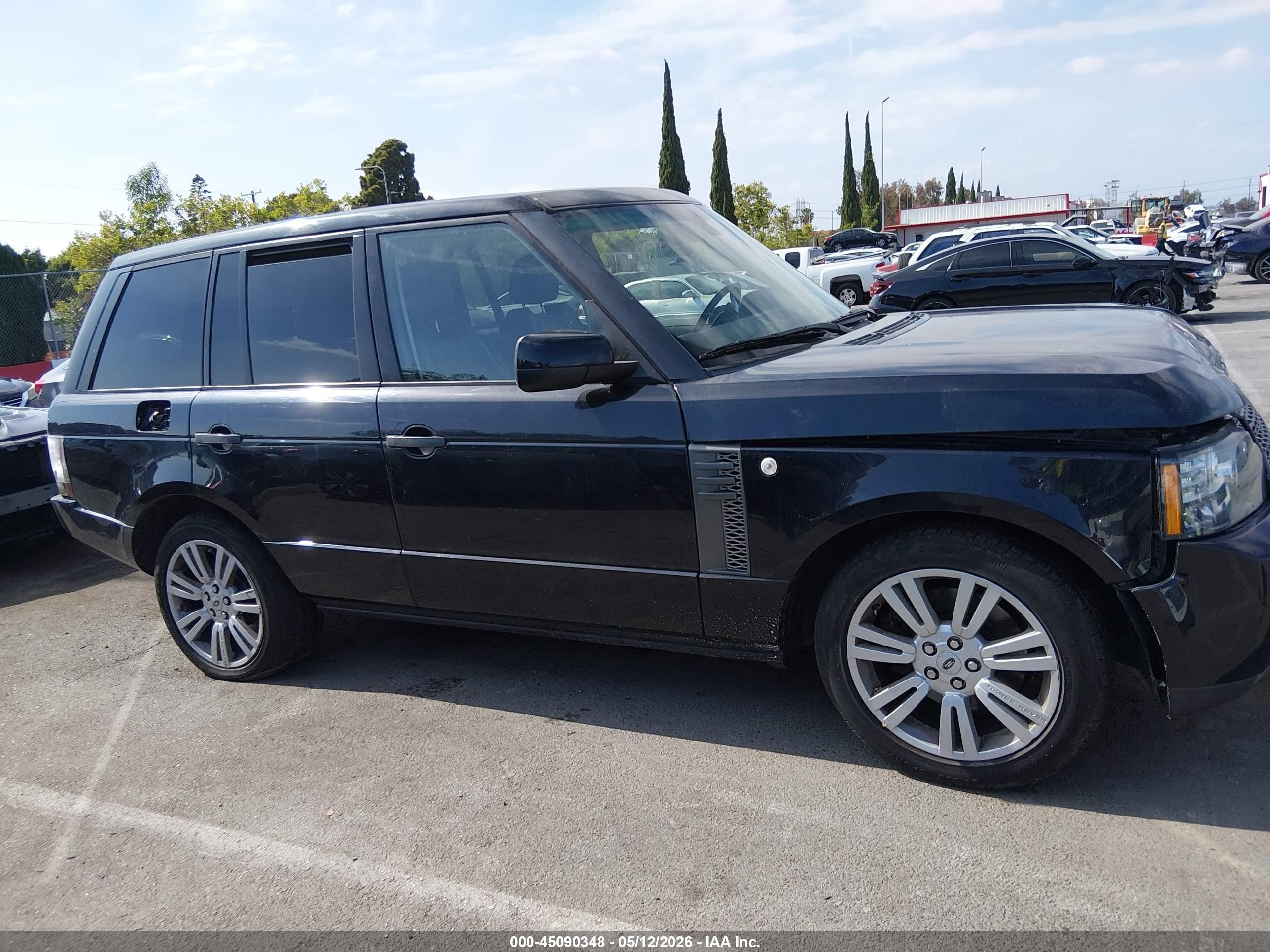 2011 Land Rover Range Rover Hse Black vin: SALMF1D49BA359811