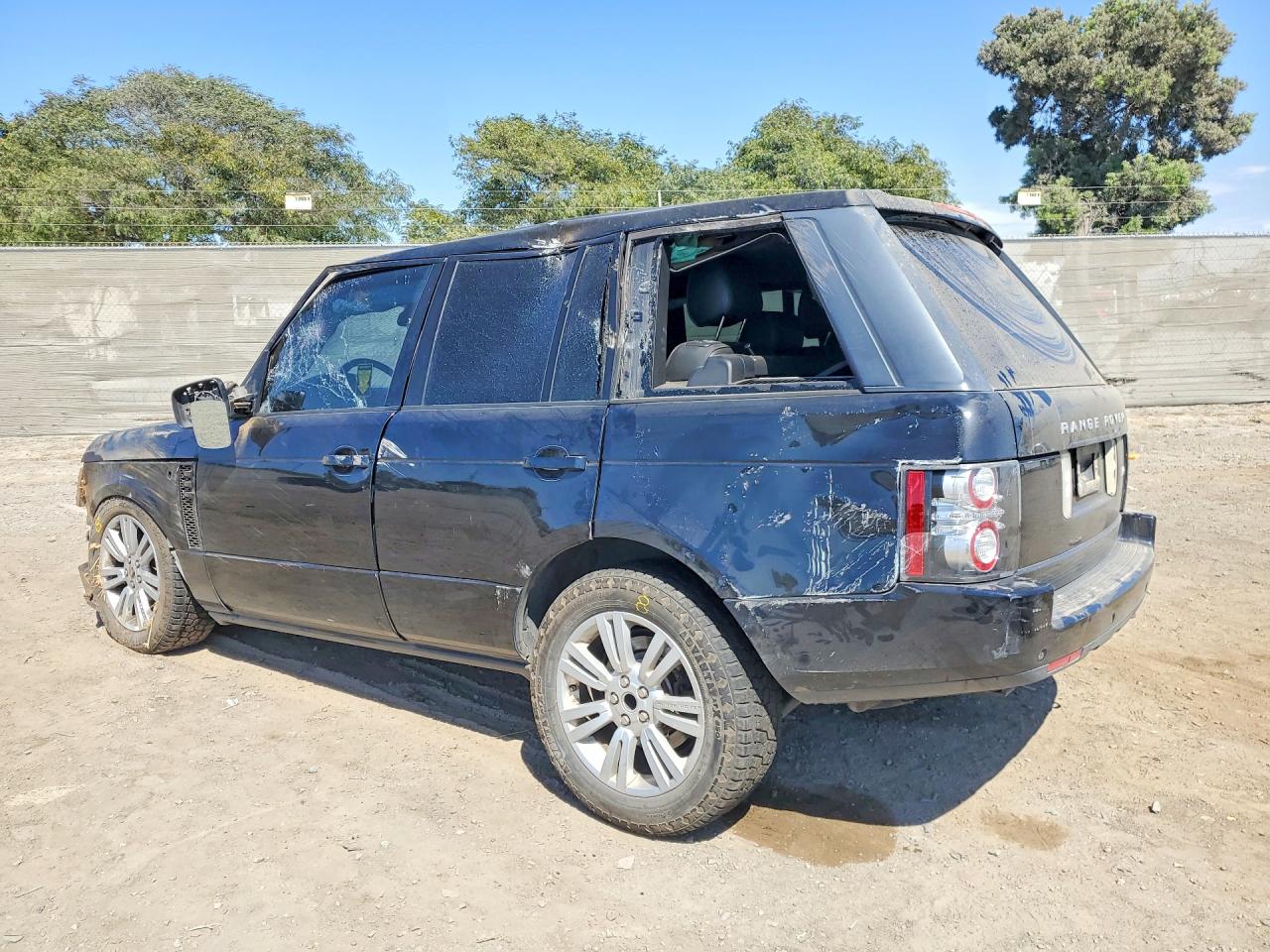 2012 Land Rover Range Rover Hse Luxury Черный vin: SALMF1D49CA368624
