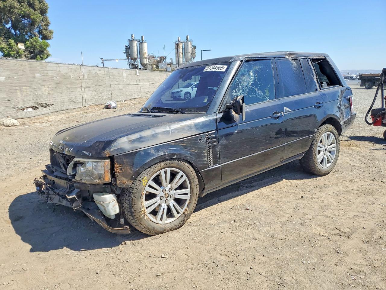 2012 Land Rover Range Rover Hse Luxury Черный vin: SALMF1D49CA368624