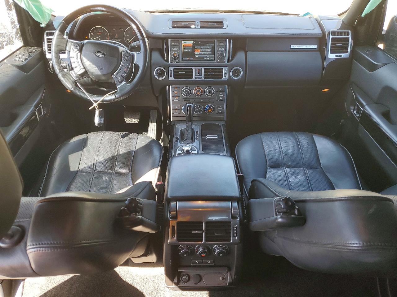 2012 Land Rover Range Rover Hse Luxury Черный vin: SALMF1D49CA368624