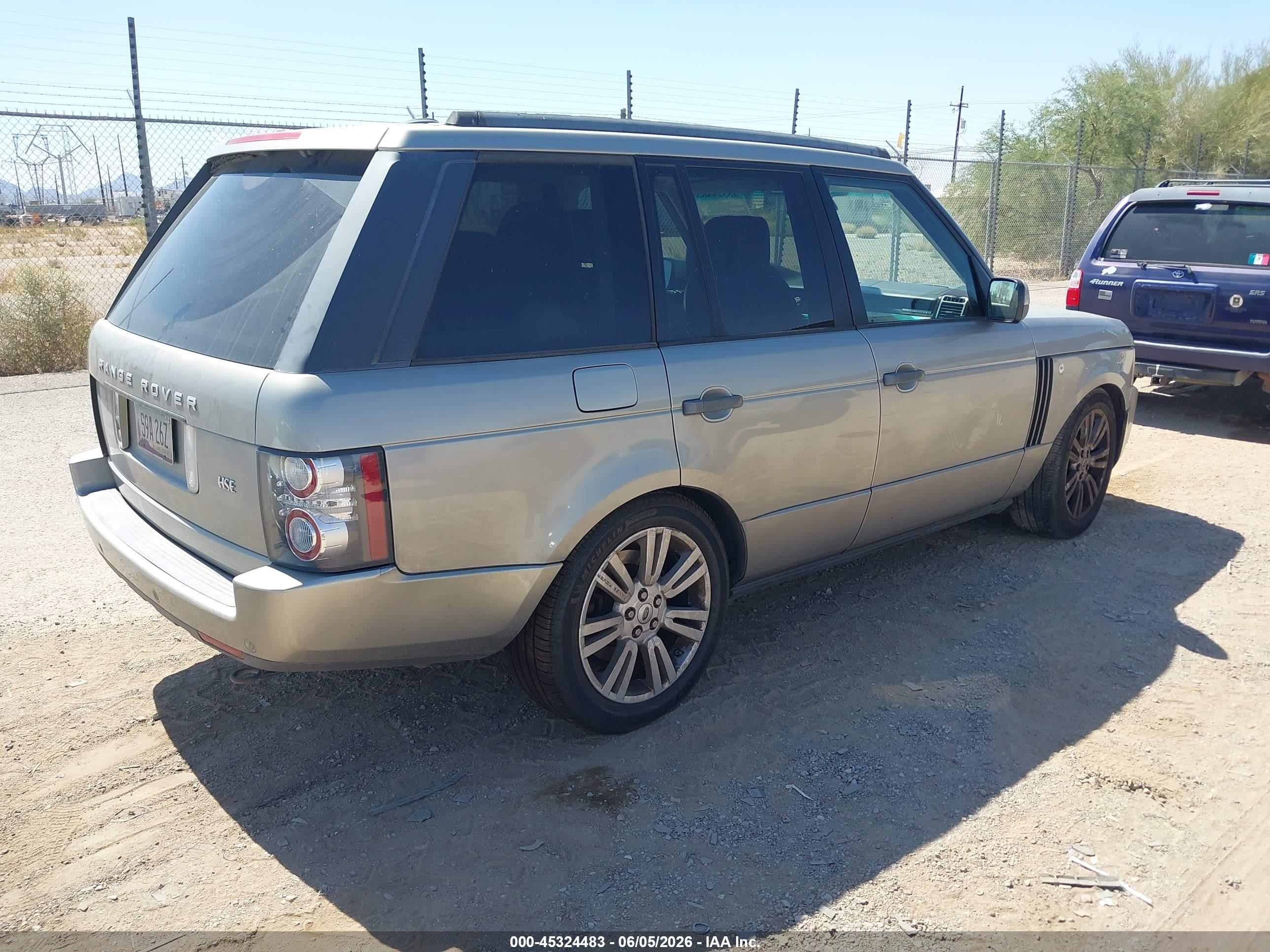 2010 Land Rover Range Rover Hse Beige vin: SALMF1D4XAA328114