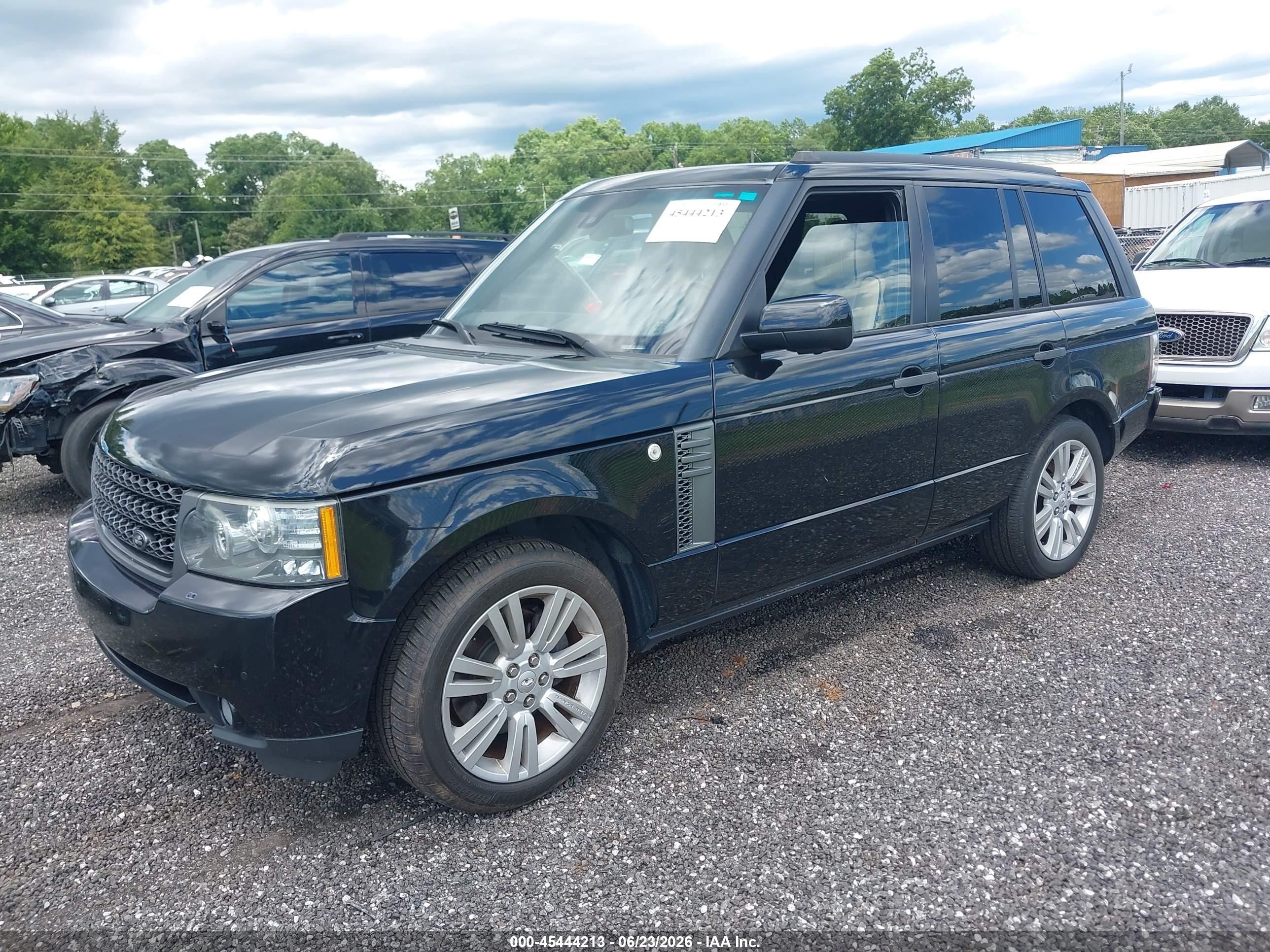 2011 Land Rover Range Rover Hse Black vin: SALMF1D4XBA353208