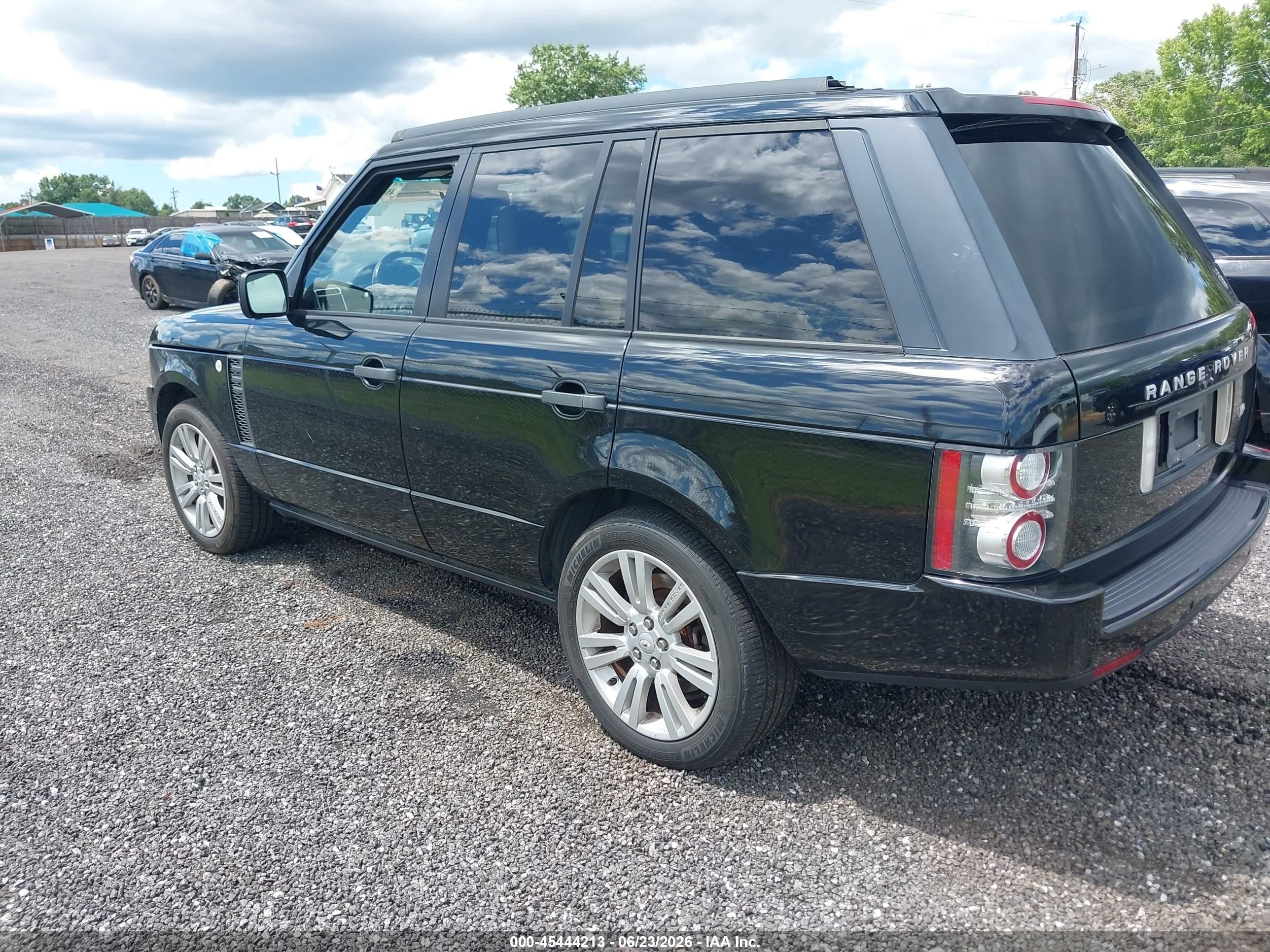 2011 Land Rover Range Rover Hse Black vin: SALMF1D4XBA353208