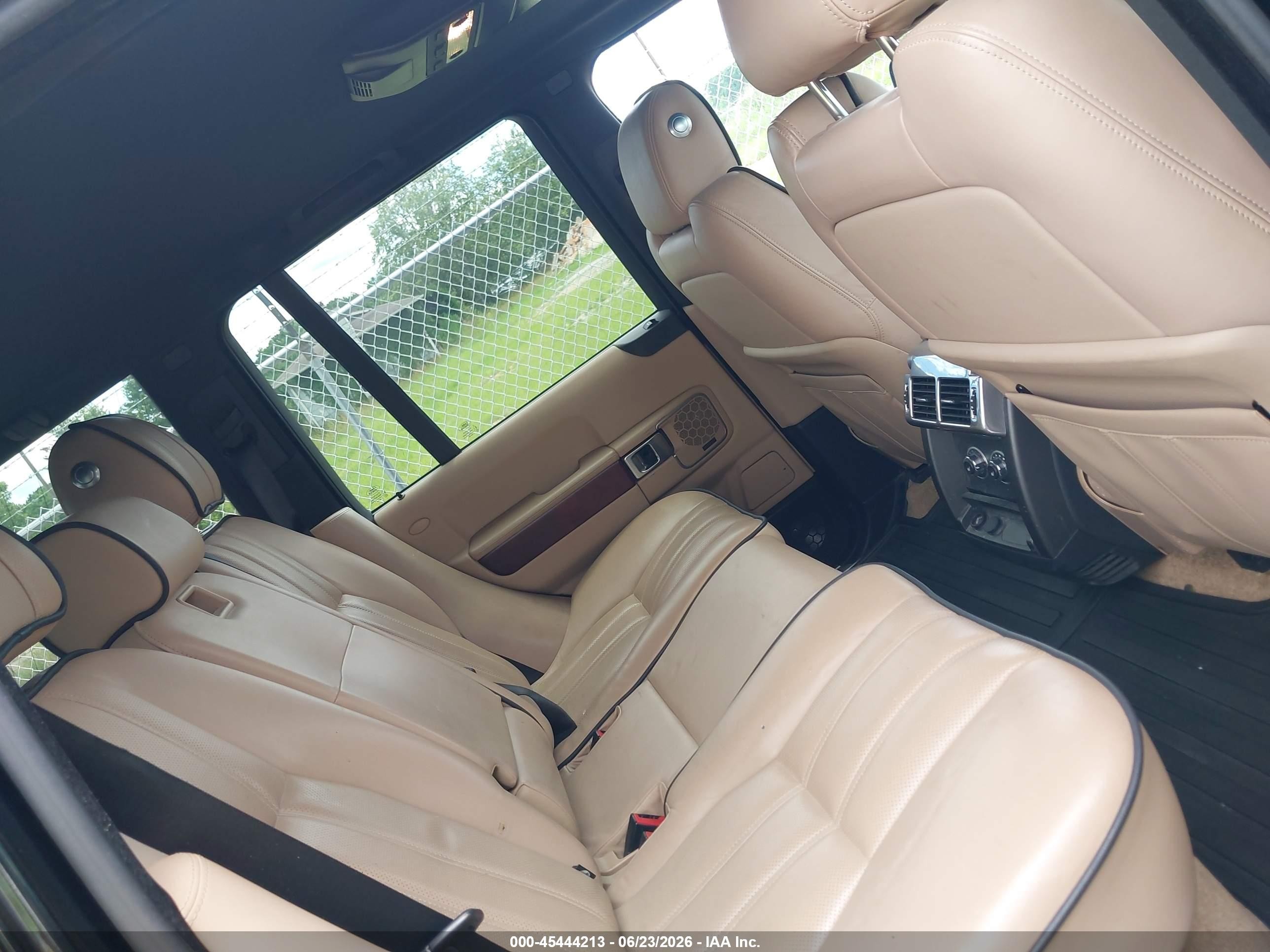 2011 Land Rover Range Rover Hse Black vin: SALMF1D4XBA353208
