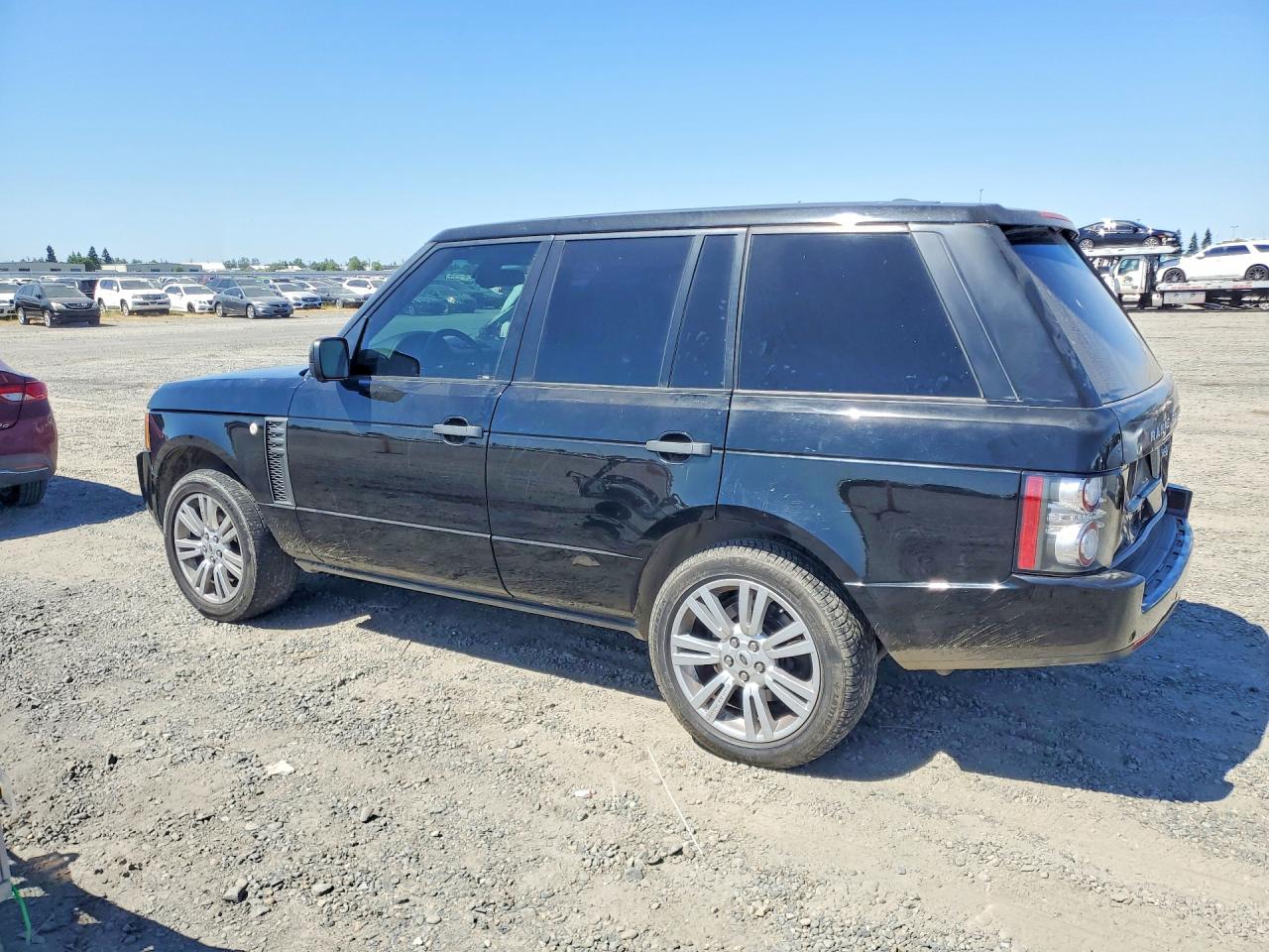 2011 Land Rover Range Rover Black vin: SALMF1D4XBA354830
