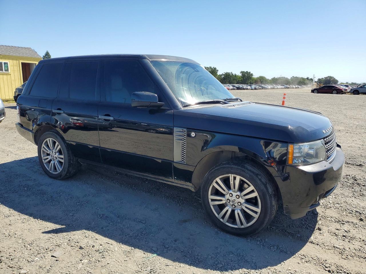 2011 Land Rover Range Rover Black vin: SALMF1D4XBA354830