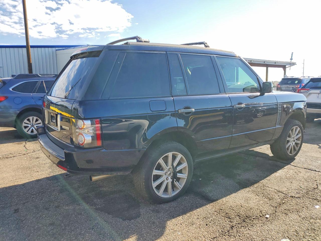 2010 Land Rover Range Rover Hse Luxury Blue vin: SALMF1E40AA327620