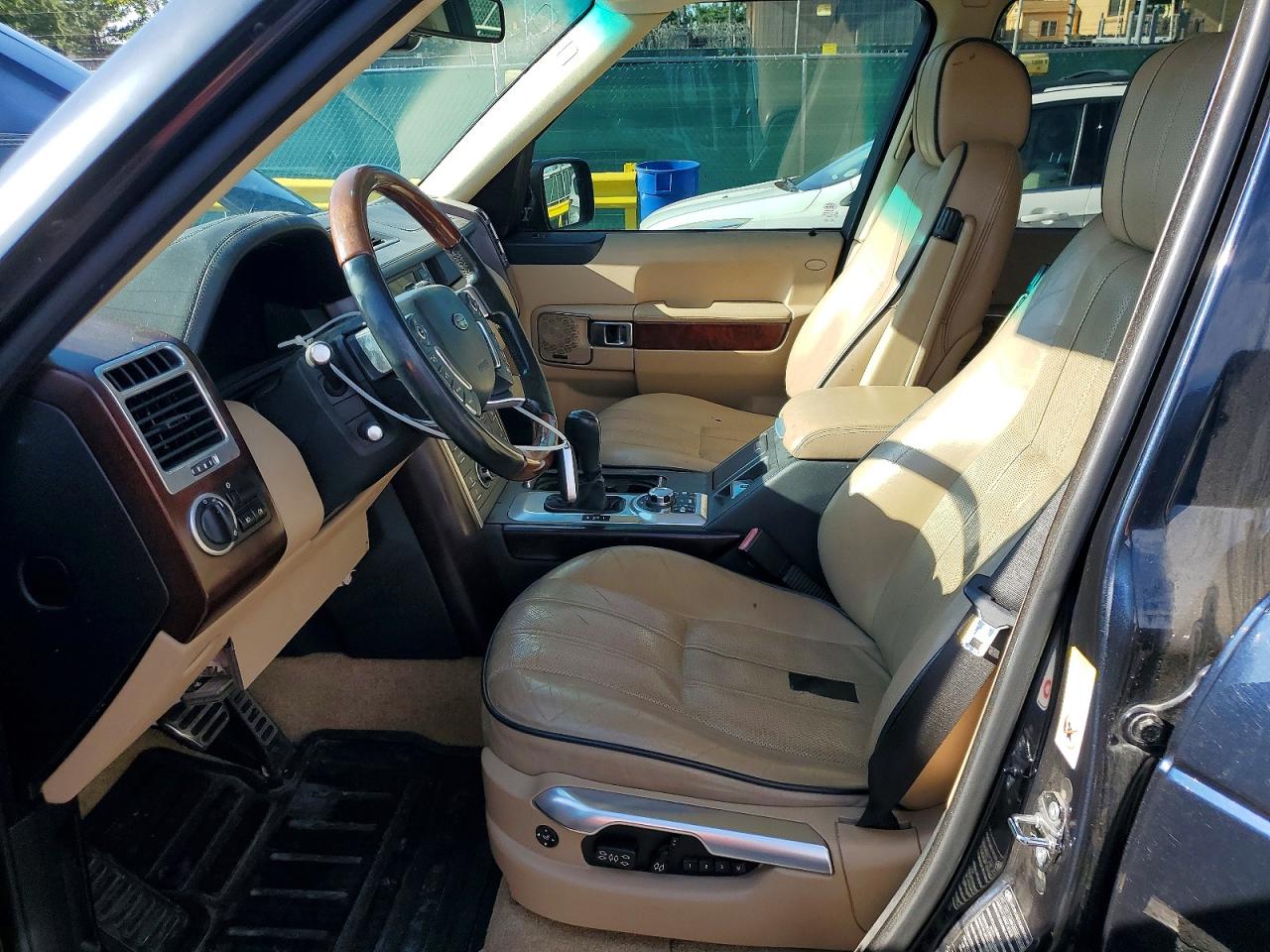 2010 Land Rover Range Rover Hse Luxury Blue vin: SALMF1E40AA327620