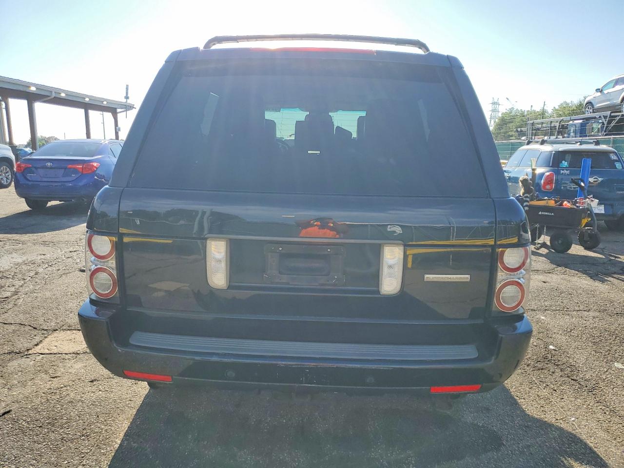 2010 Land Rover Range Rover Hse Luxury Blue vin: SALMF1E40AA327620