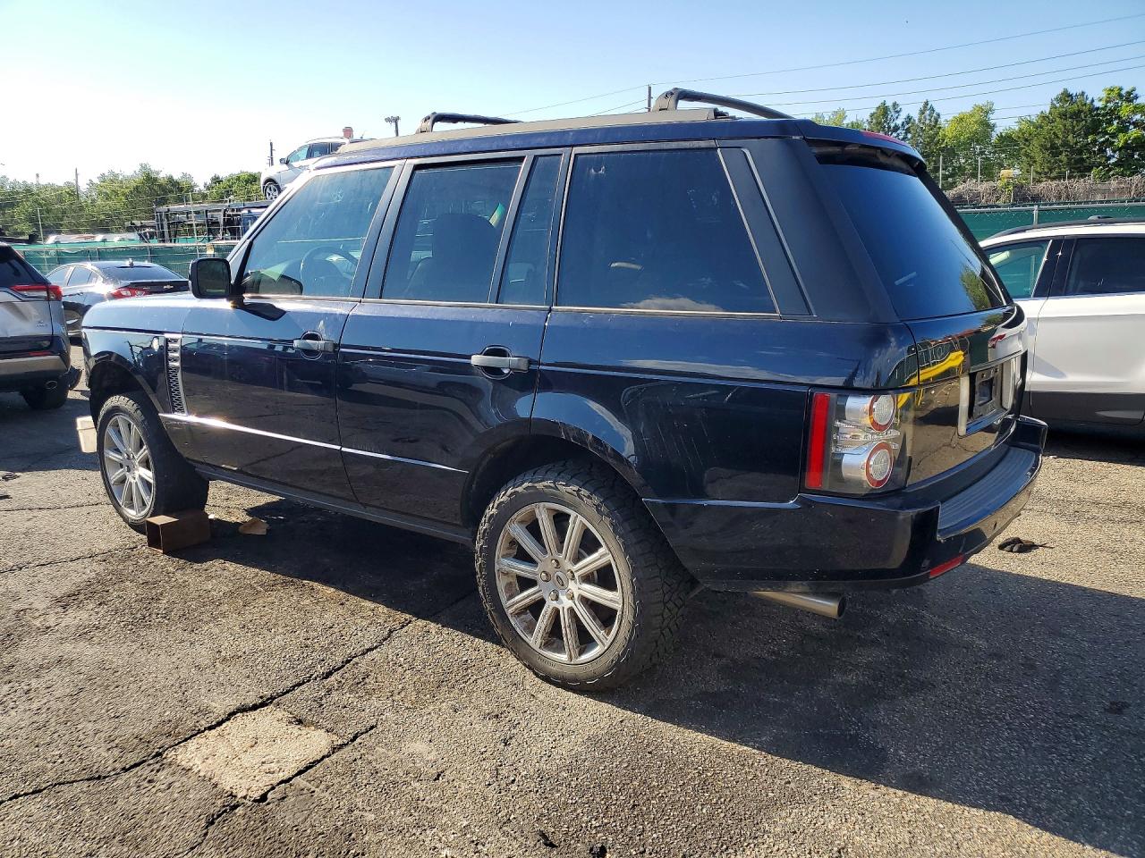 2010 Land Rover Range Rover Hse Luxury Blue vin: SALMF1E40AA327620