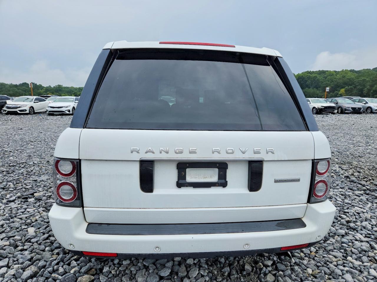 2012 Land Rover Range Rover Hse Luxury Белый vin: SALMF1E40CA363407