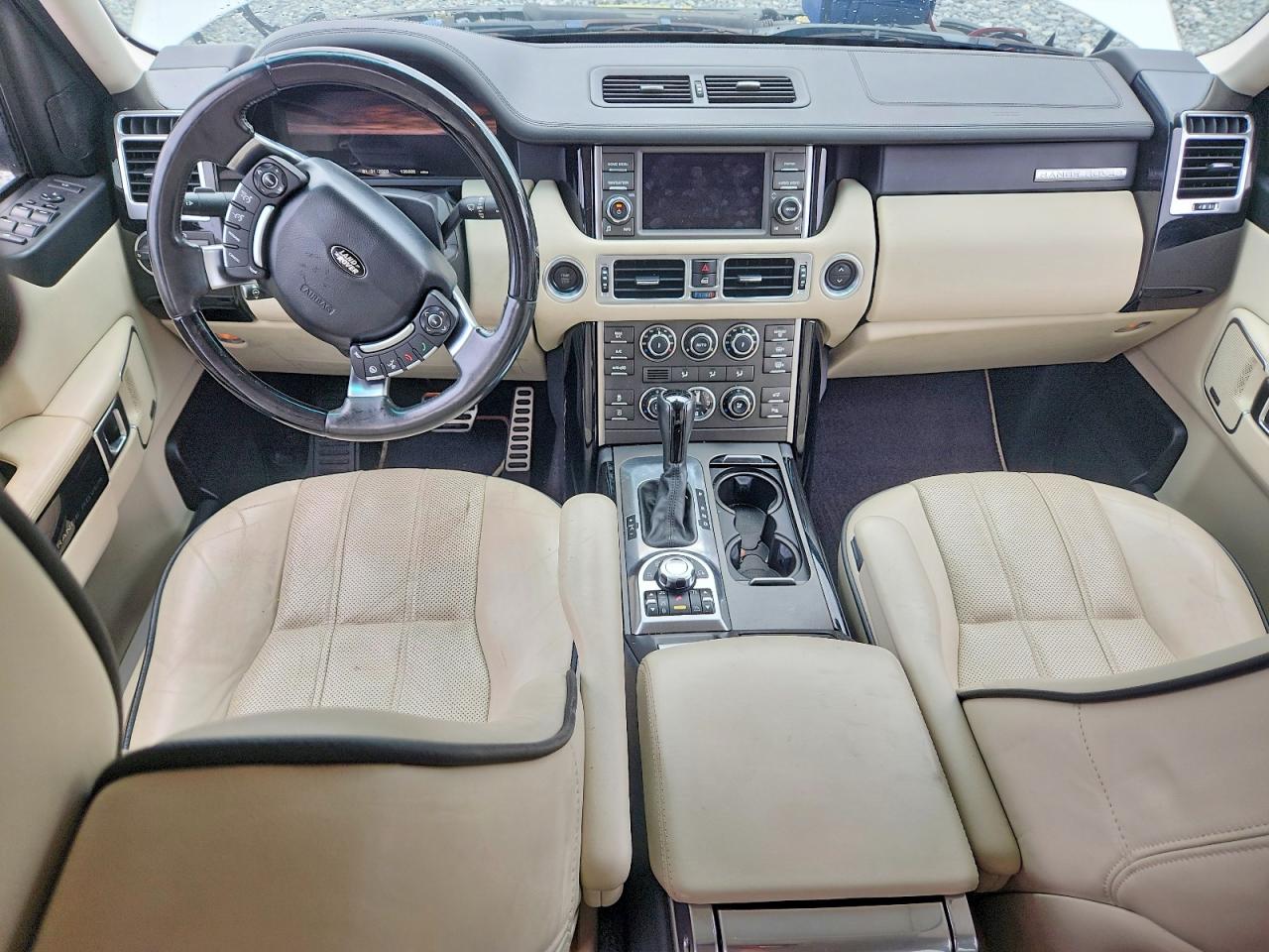 2012 Land Rover Range Rover Hse Luxury Белый vin: SALMF1E40CA363407