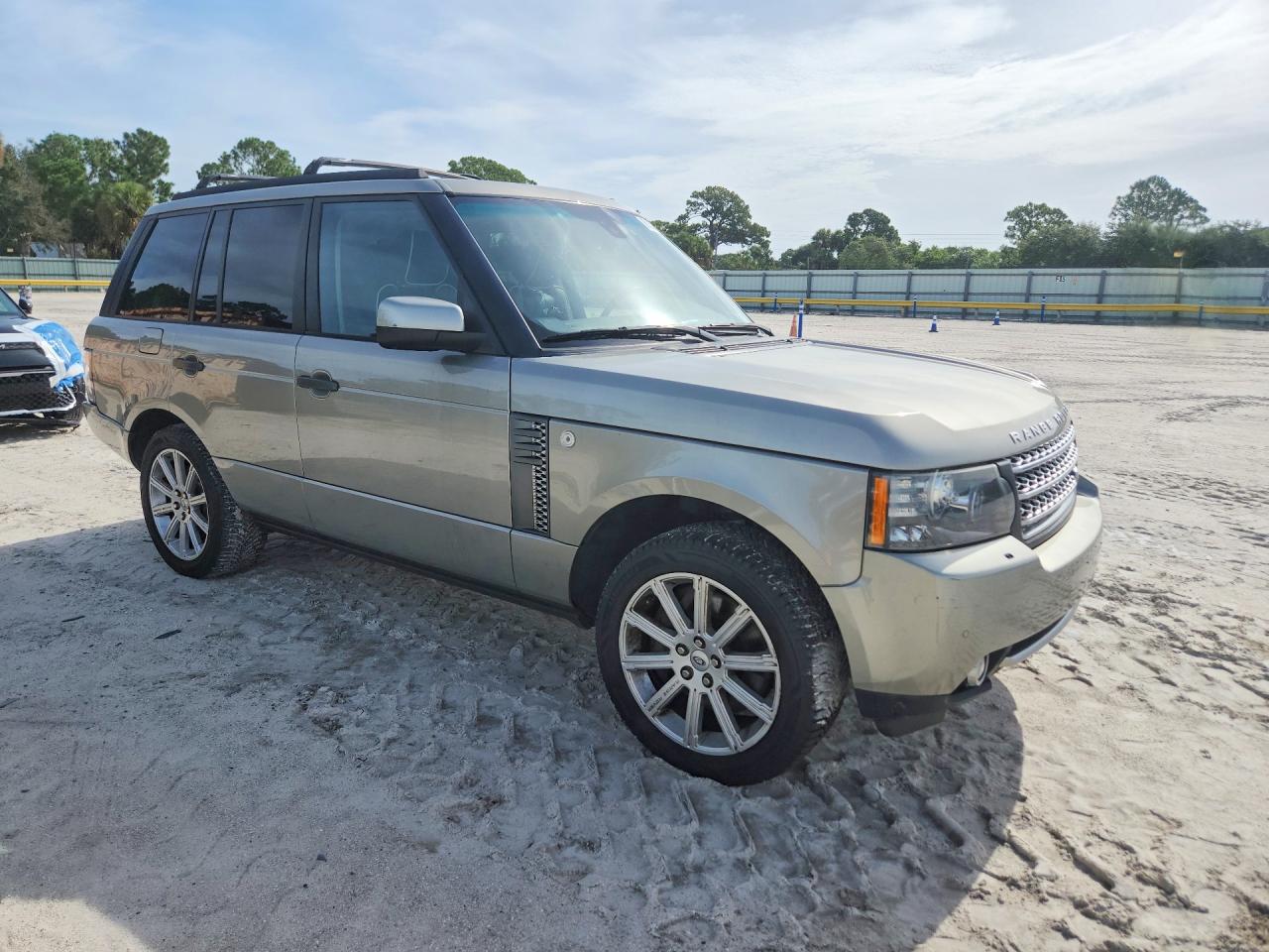 2010 Land Rover Range Rover Hse Luxury Gray vin: SALMF1E41AA317436