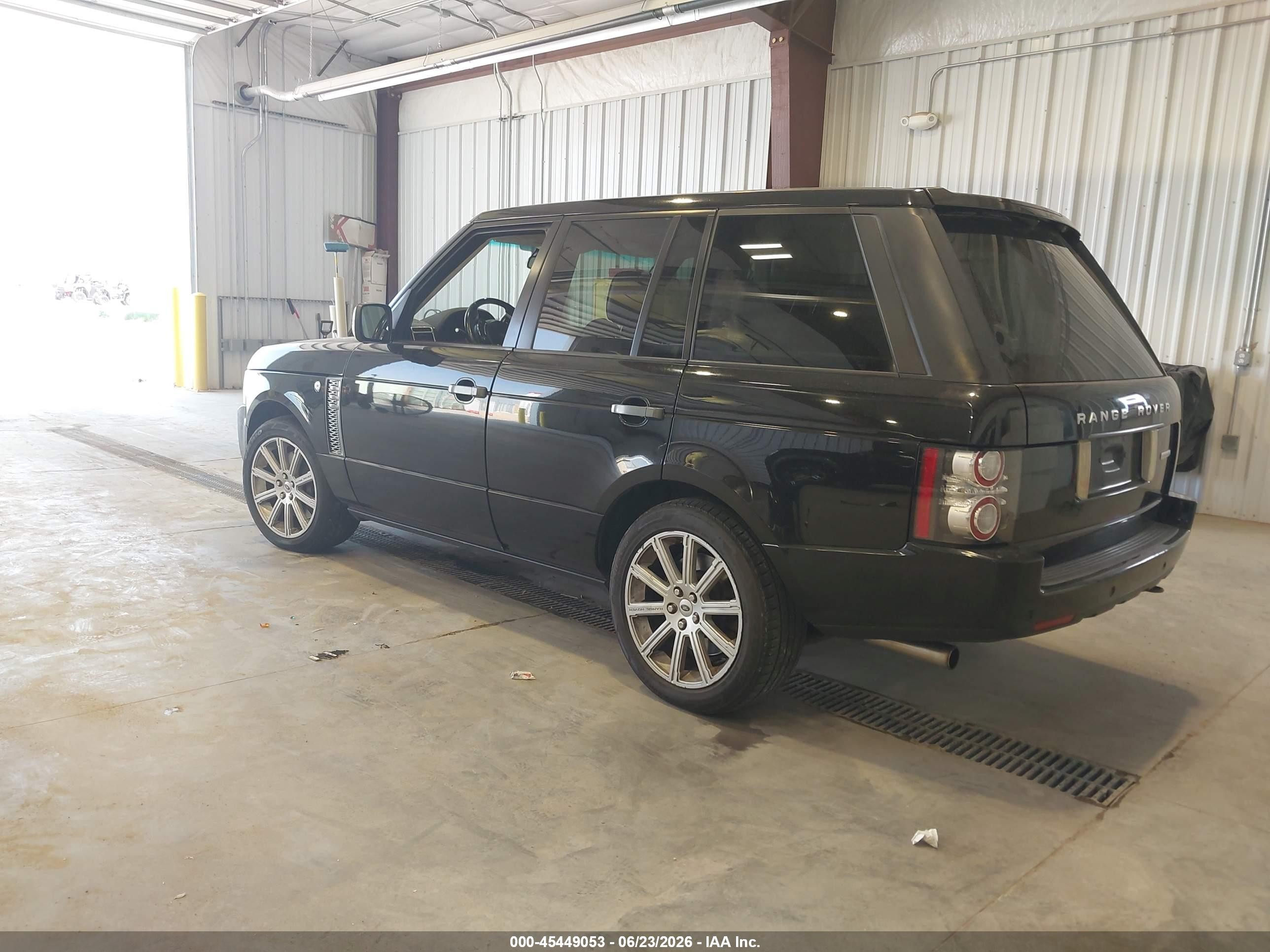 2011 Land Rover Range Rover Supercharged Black vin: SALMF1E41BA335145