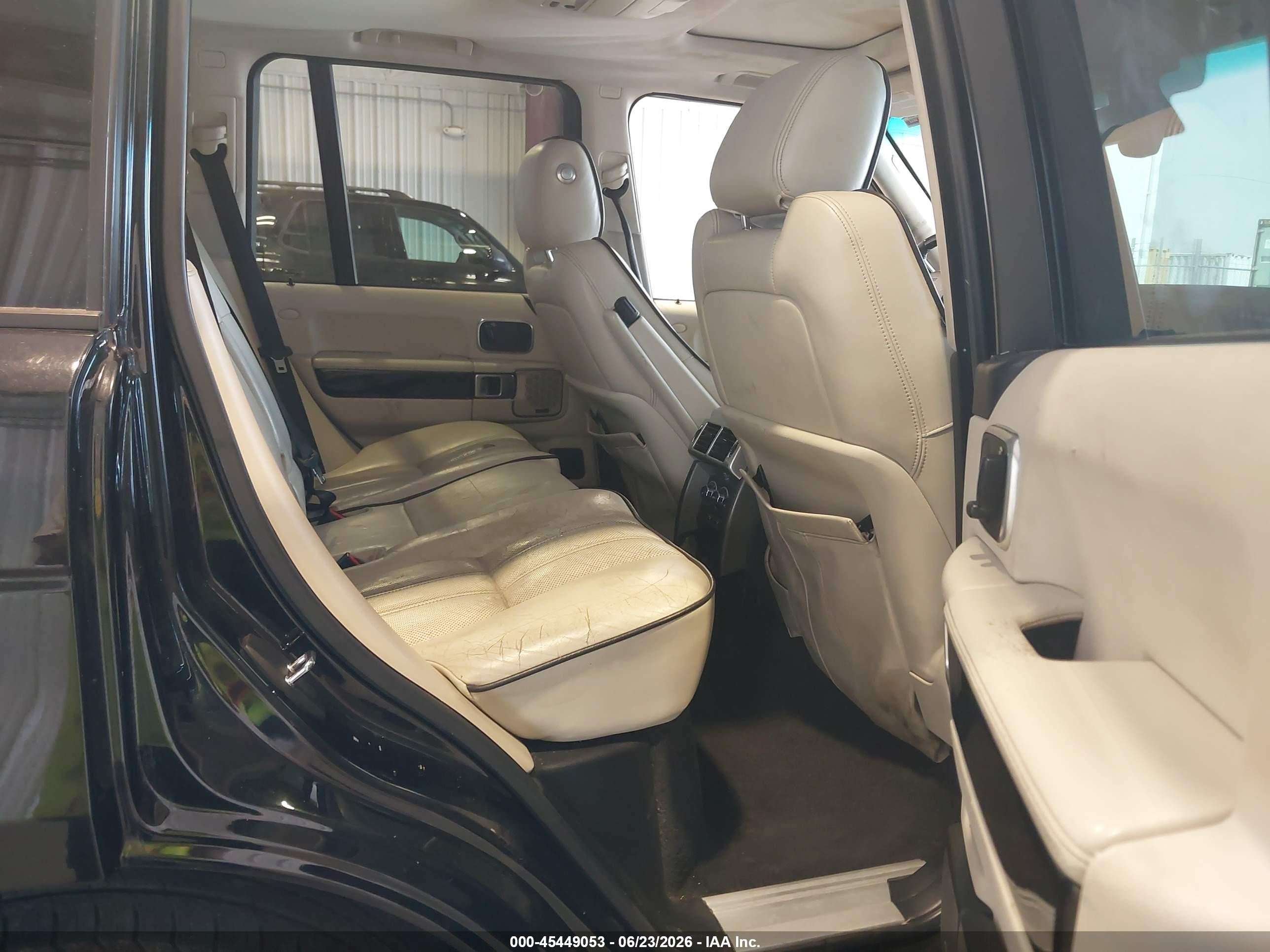 2011 Land Rover Range Rover Supercharged Black vin: SALMF1E41BA335145