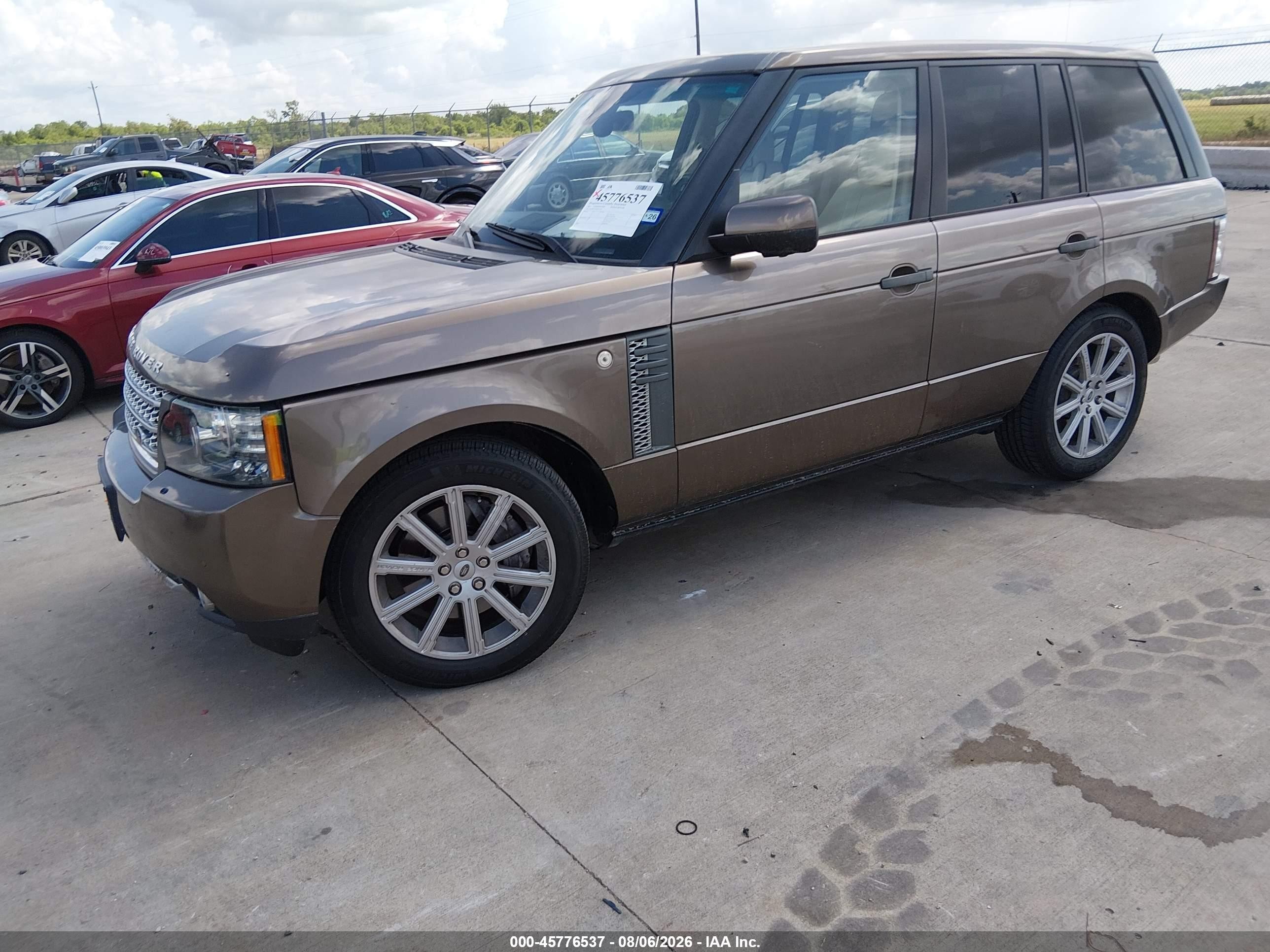 2011 Land Rover Range Rover Supercharged Brown vin: SALMF1E42BA331962