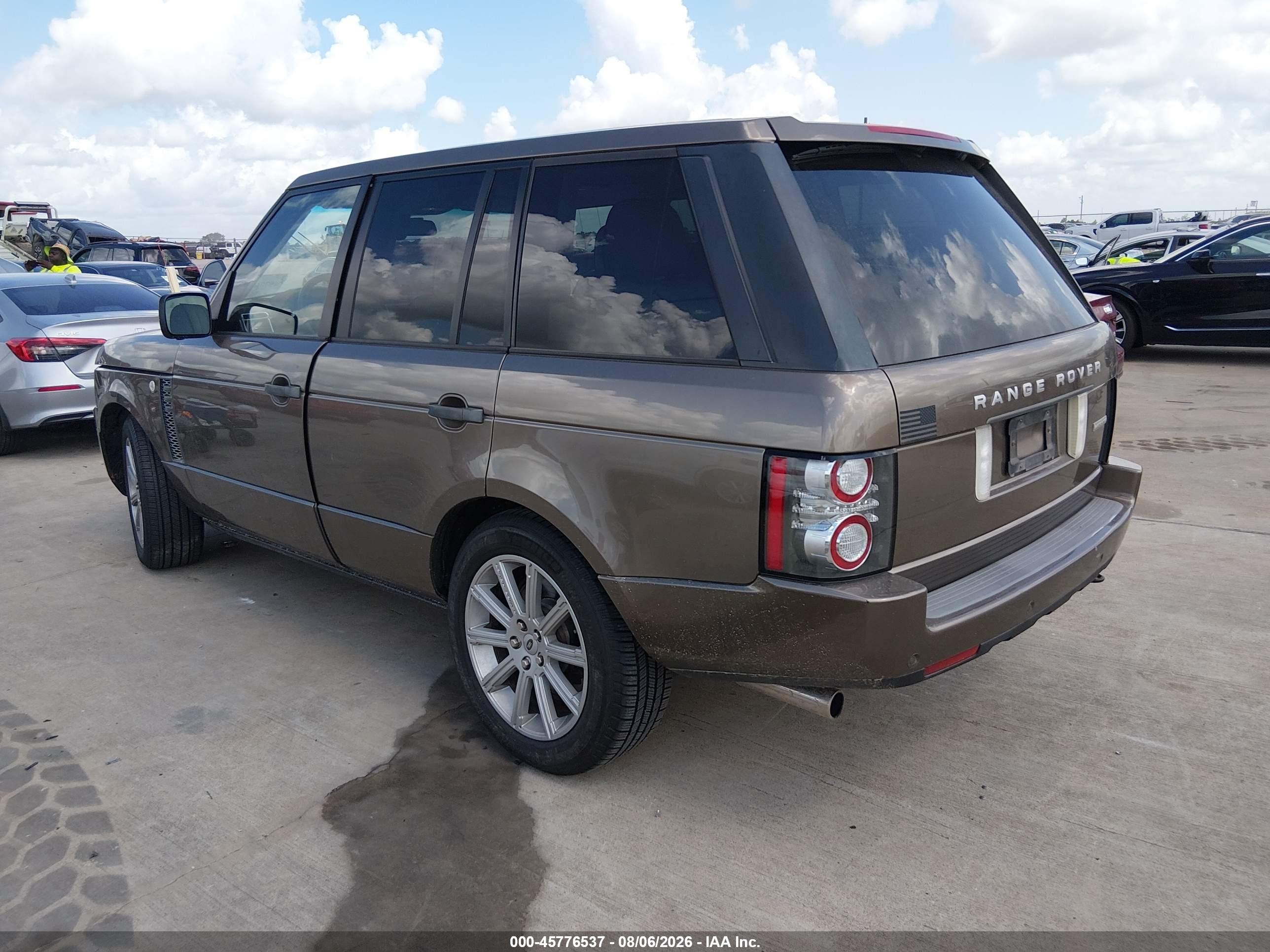 2011 Land Rover Range Rover Supercharged Brown vin: SALMF1E42BA331962