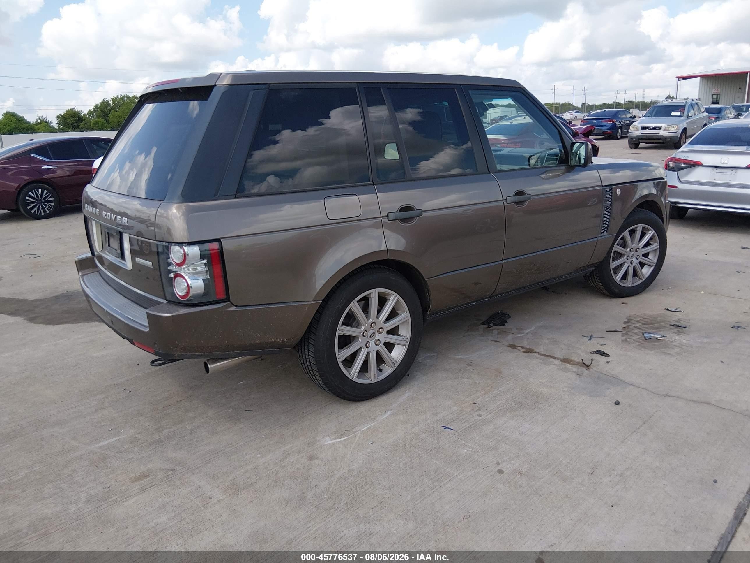 2011 Land Rover Range Rover Supercharged Brown vin: SALMF1E42BA331962