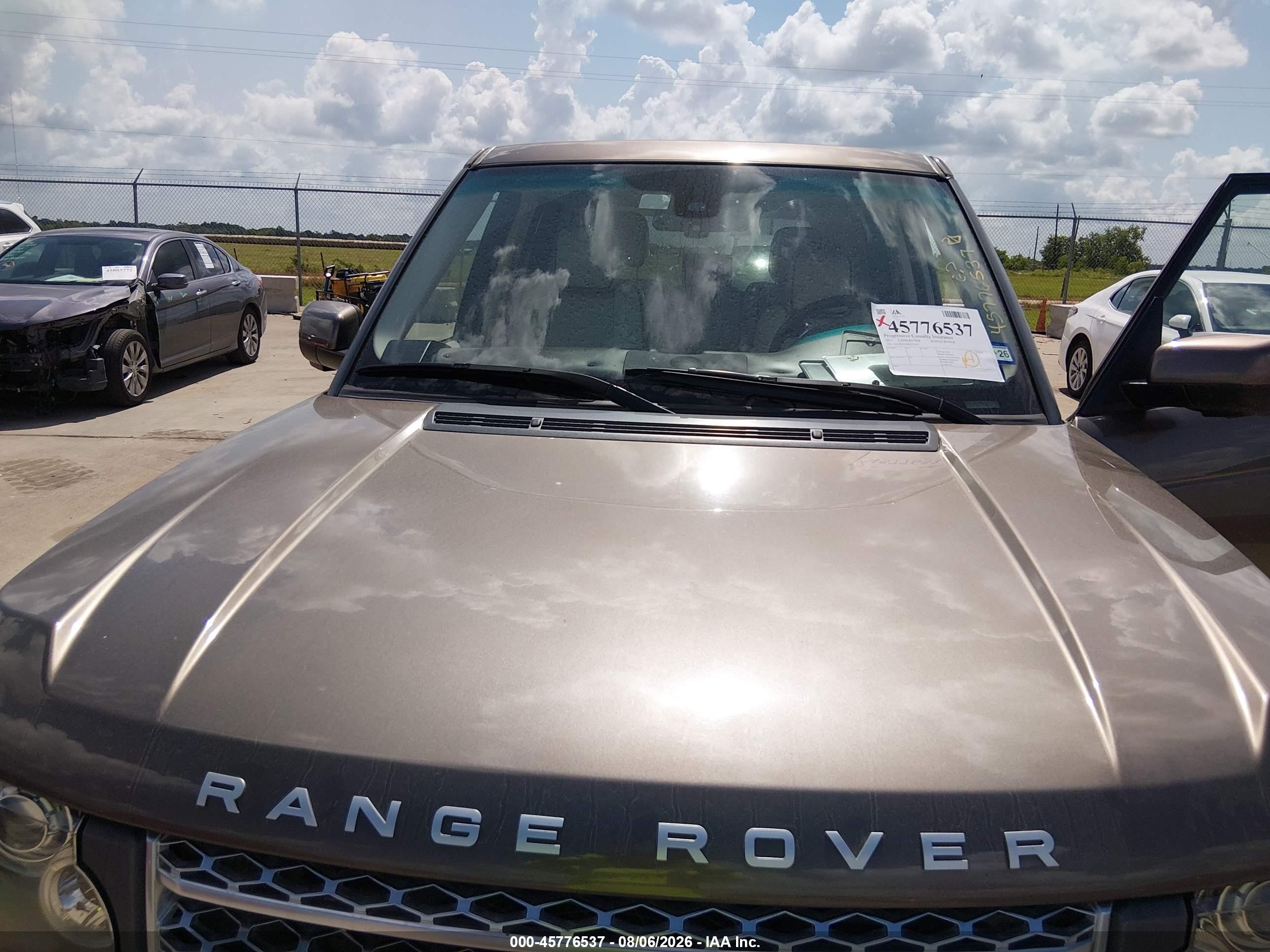 2011 Land Rover Range Rover Supercharged Brown vin: SALMF1E42BA331962