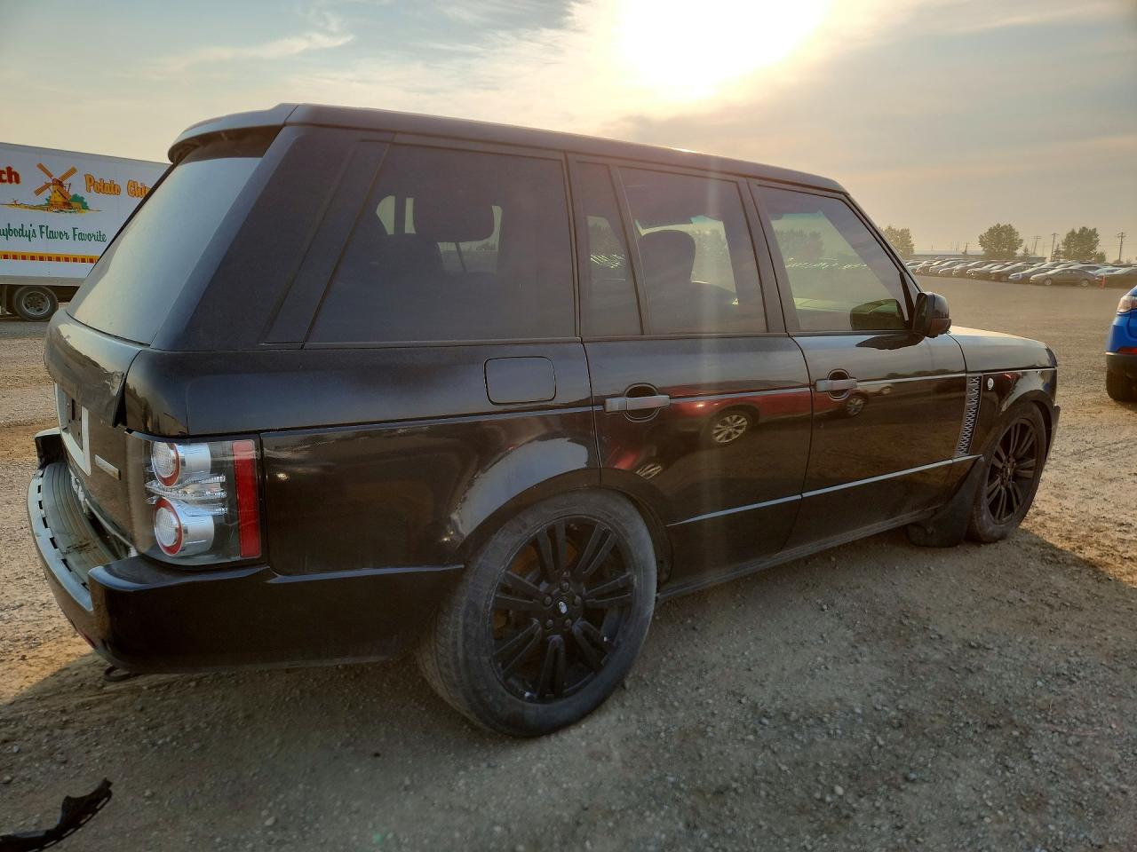 2010 Land Rover Range Rover Hse Luxury Black vin: SALMF1E43AA315106