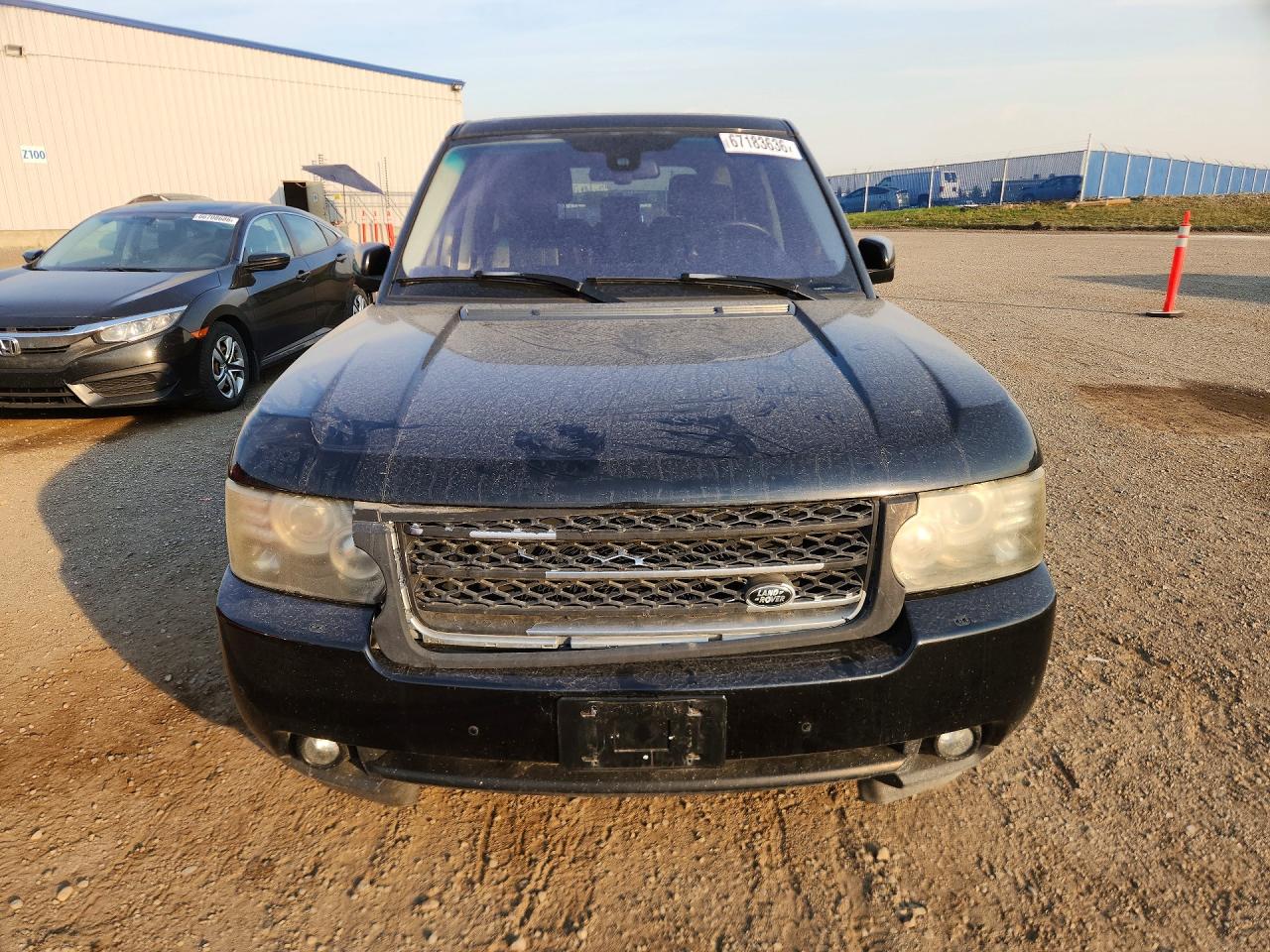 2010 Land Rover Range Rover Hse Luxury Black vin: SALMF1E43AA315106
