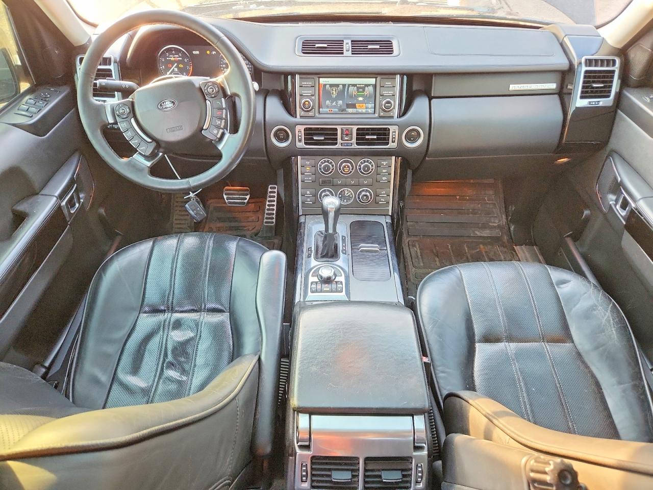 2010 Land Rover Range Rover Hse Luxury Black vin: SALMF1E43AA315106