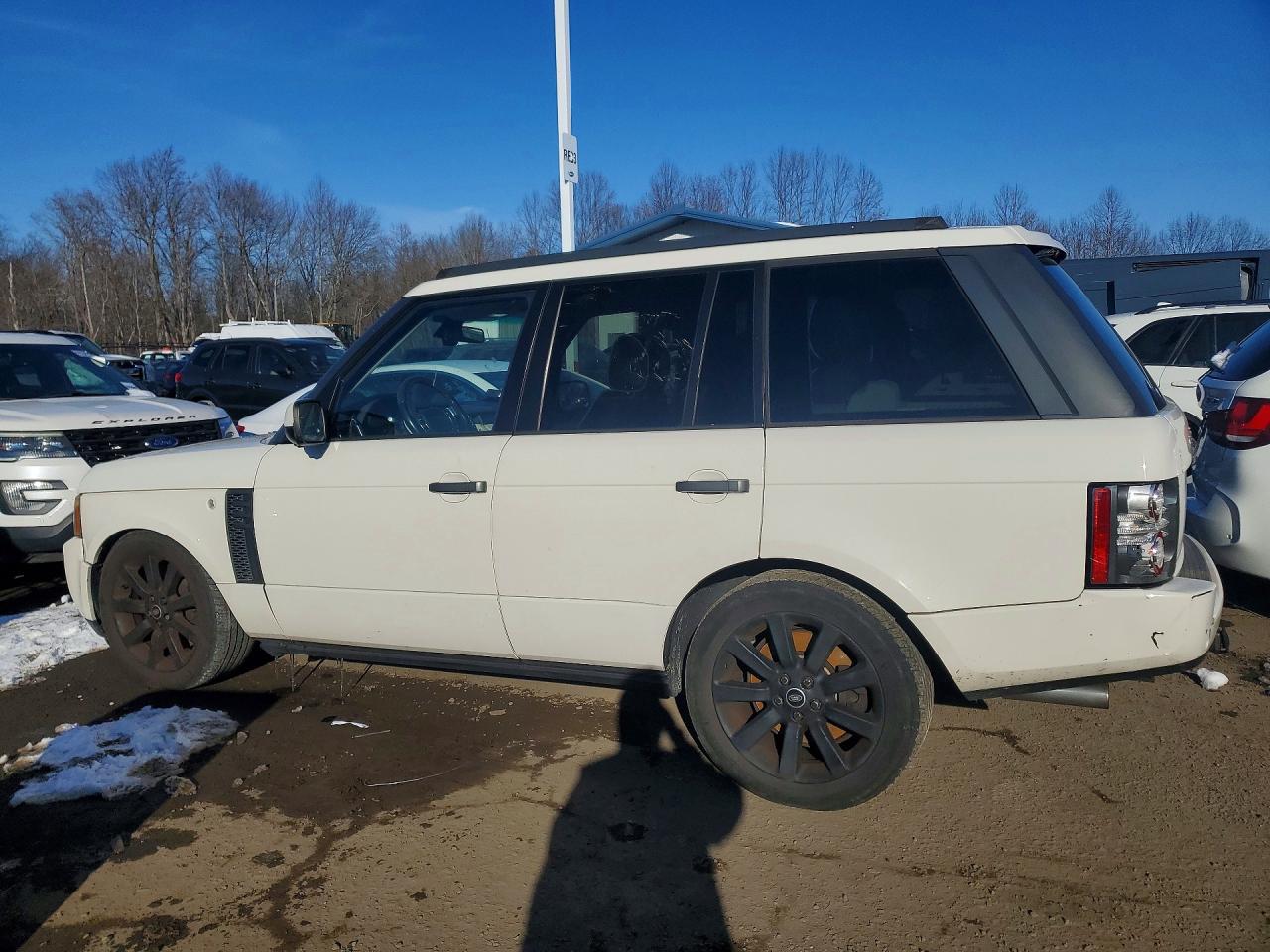 2010 Land Rover Range Rover Hse Luxury White vin: SALMF1E44AA319469