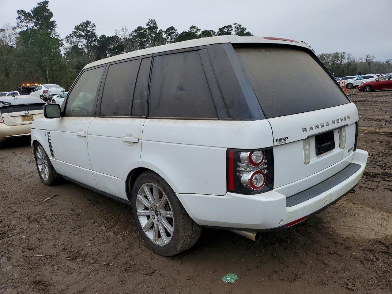 2012 Land Rover Range Rover Hse Luxury White vin: SALMF1E44CA364186