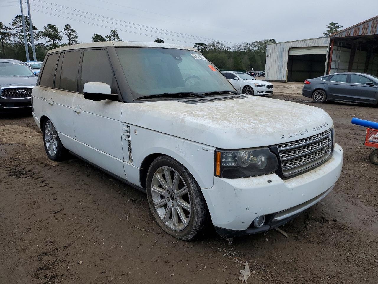 2012 Land Rover Range Rover Hse Luxury White vin: SALMF1E44CA364186