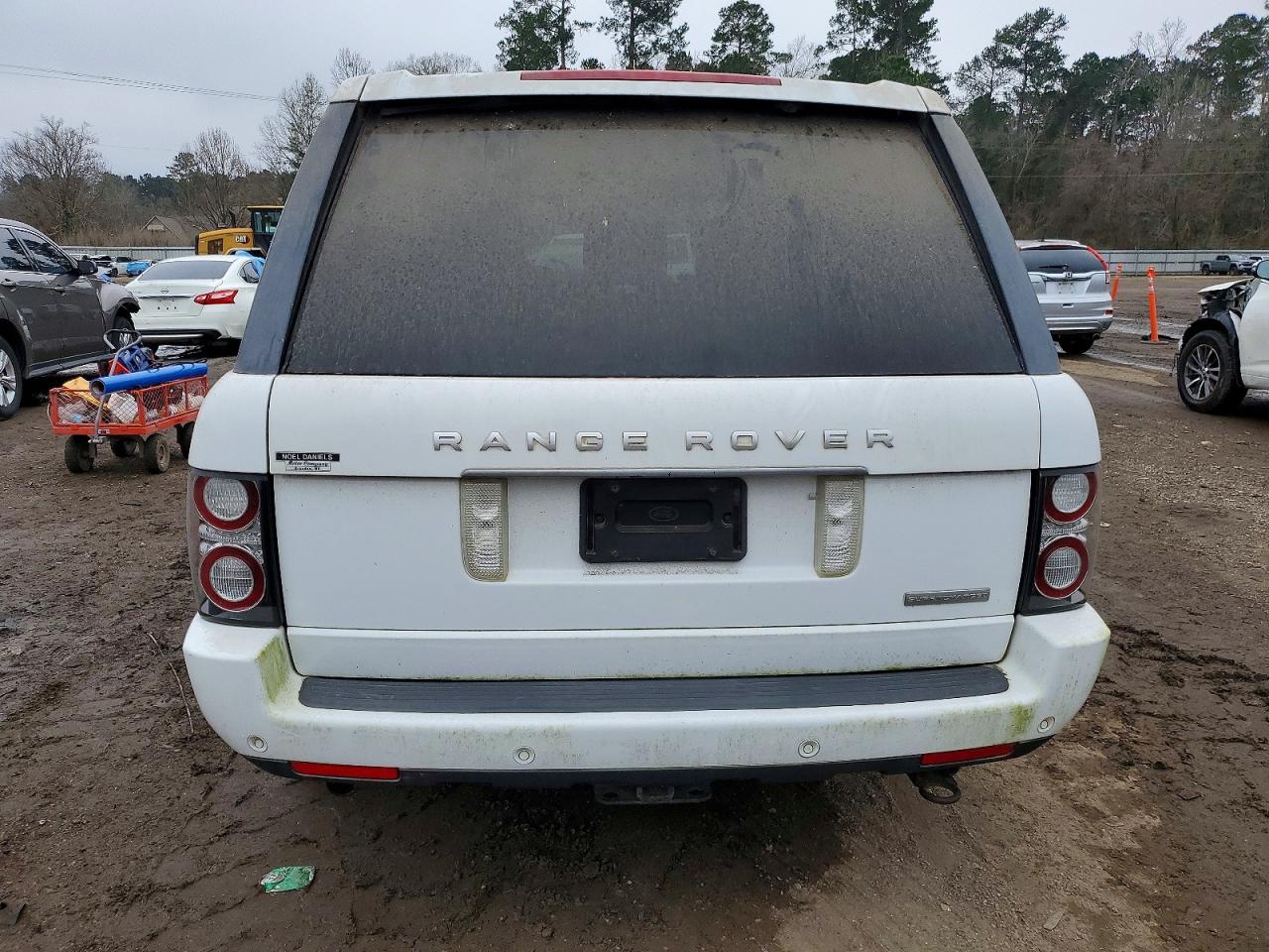 2012 Land Rover Range Rover Hse Luxury White vin: SALMF1E44CA364186