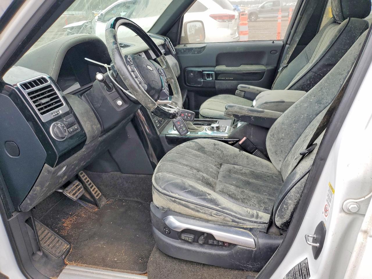 2012 Land Rover Range Rover Hse Luxury White vin: SALMF1E44CA364186