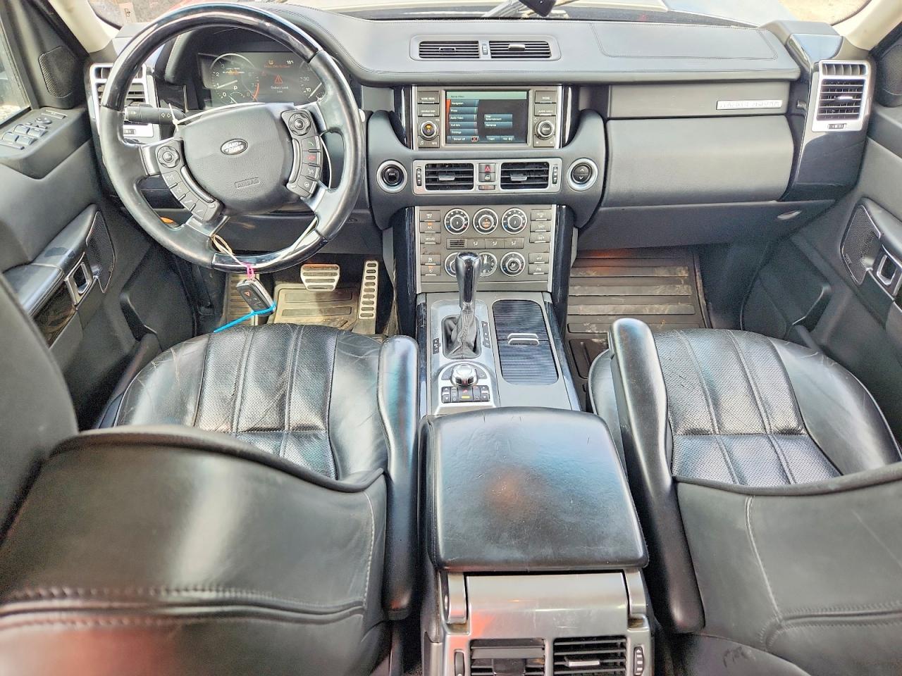 2011 Land Rover Range Rover Hse Luxury Black vin: SALMF1E47BA332461