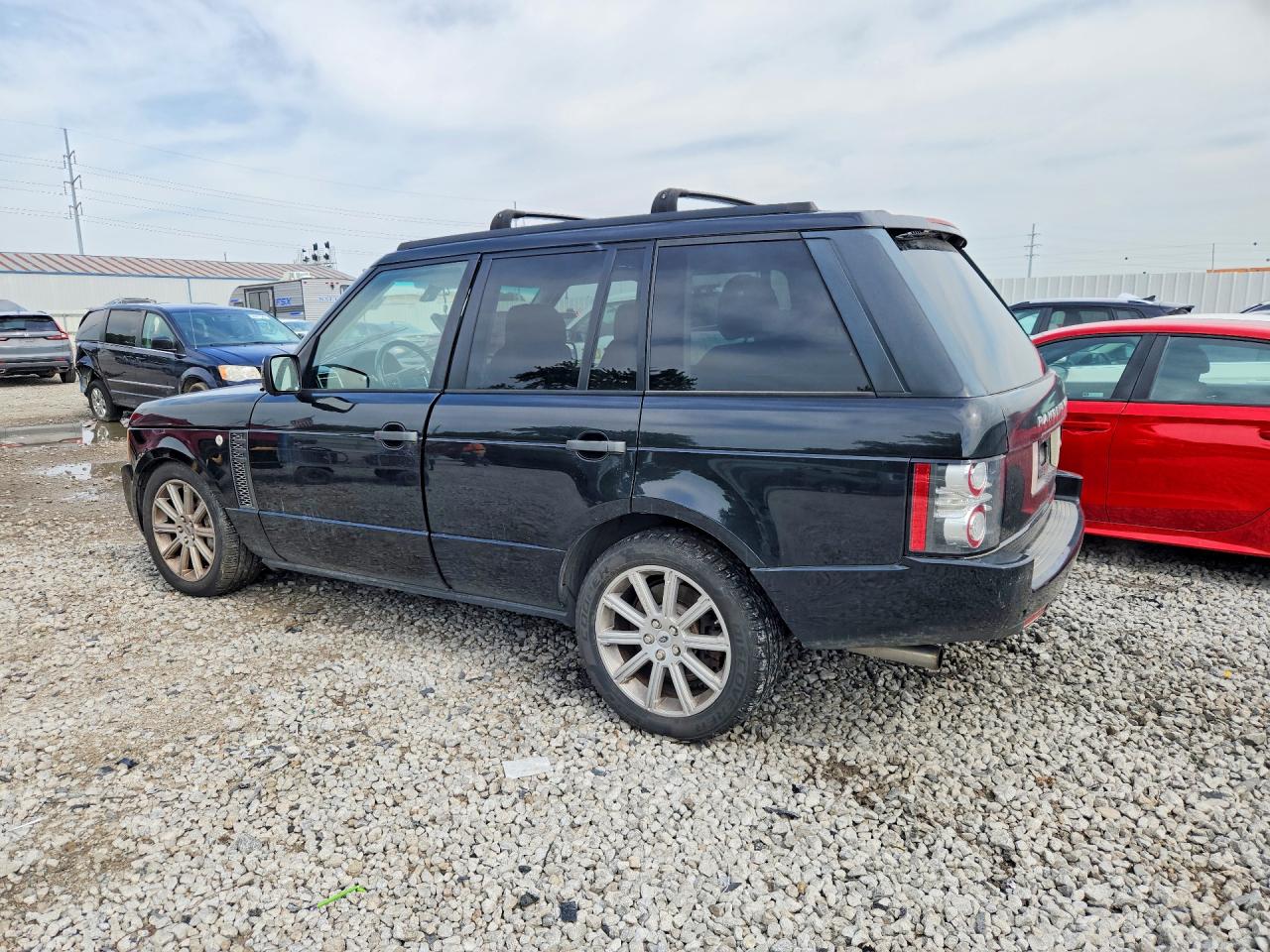 2011 Land Rover Range Rover Hse Luxury Black vin: SALMF1E47BA332461