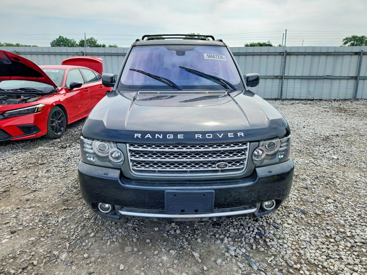 2011 Land Rover Range Rover Hse Luxury Black vin: SALMF1E47BA332461