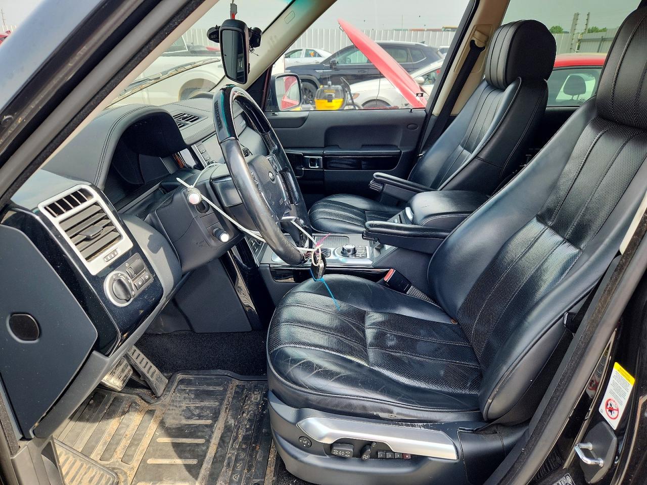 2011 Land Rover Range Rover Hse Luxury Black vin: SALMF1E47BA332461