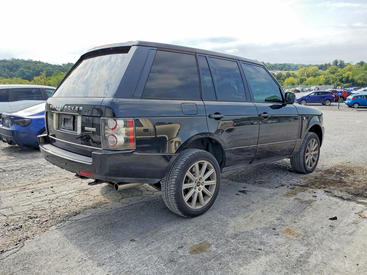 2012 Land Rover Range Rover Hse Luxury Black vin: SALMF1E48CA382481