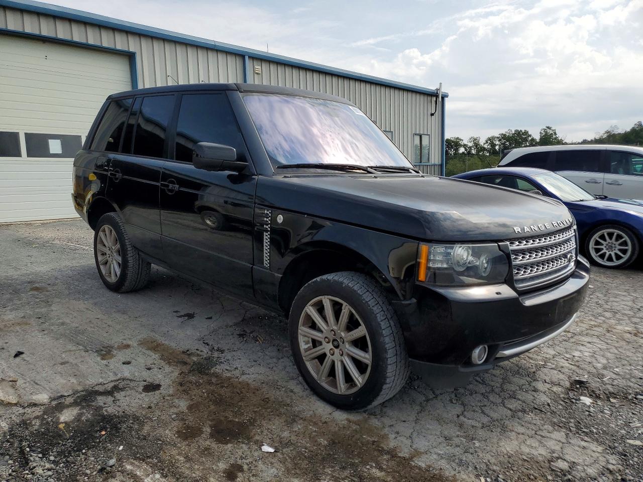 2012 Land Rover Range Rover Hse Luxury Black vin: SALMF1E48CA382481
