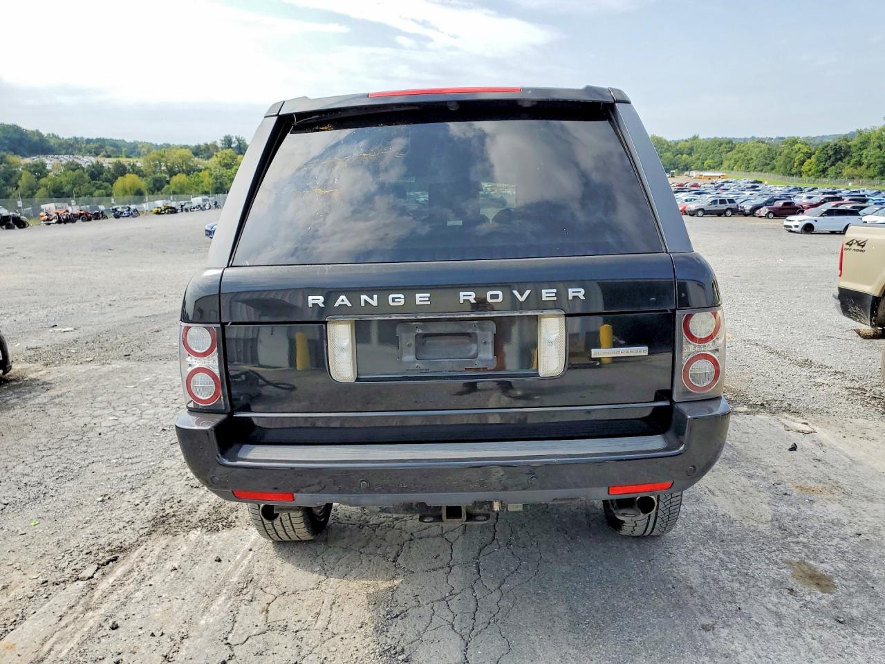 2012 Land Rover Range Rover Hse Luxury Black vin: SALMF1E48CA382481