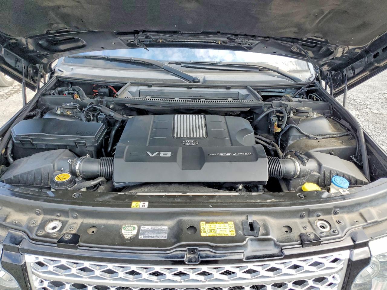 2012 Land Rover Range Rover Hse Luxury Black vin: SALMF1E48CA382481